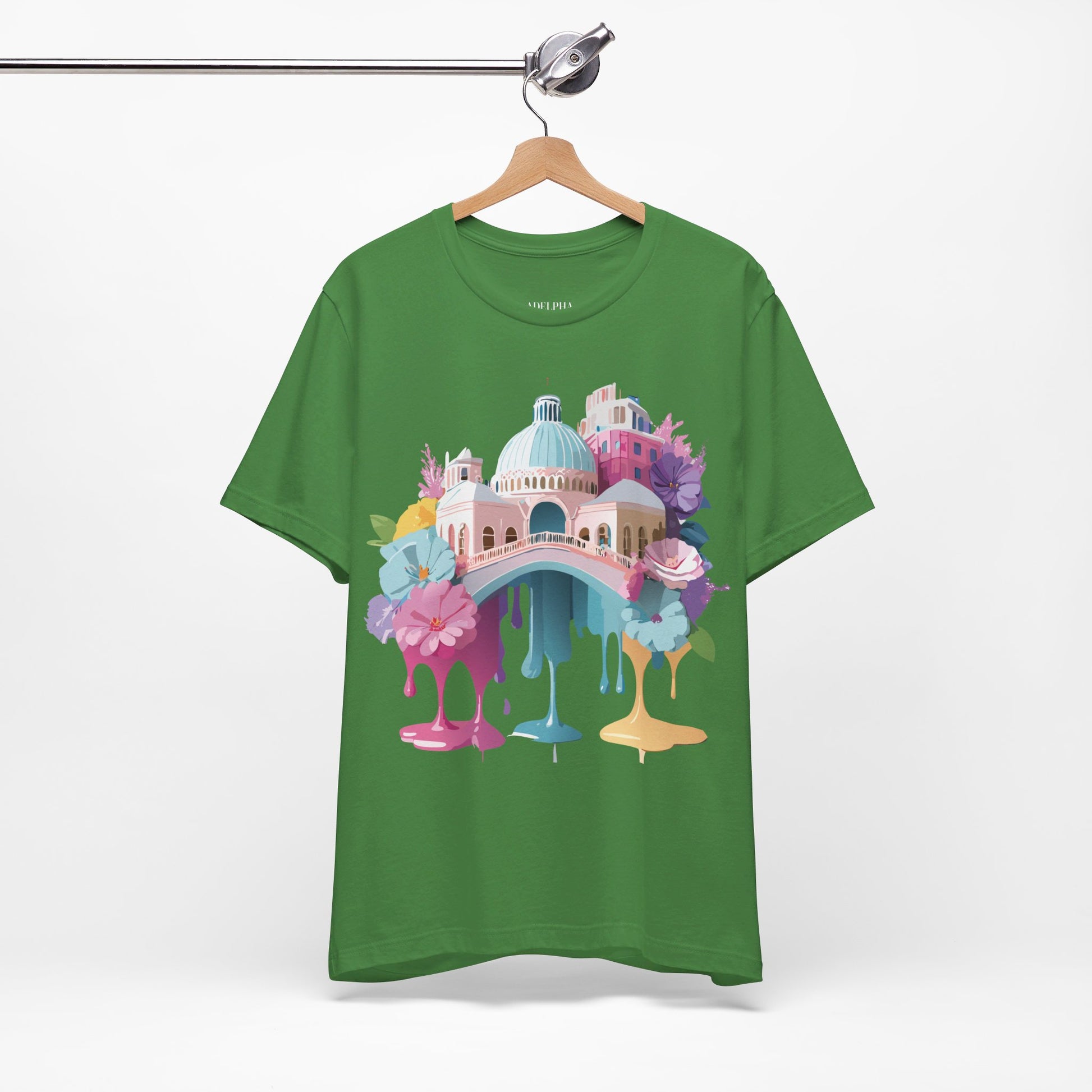 Natural Cotton Tee Shirt - Beautiful Places Collection - Venice Printify