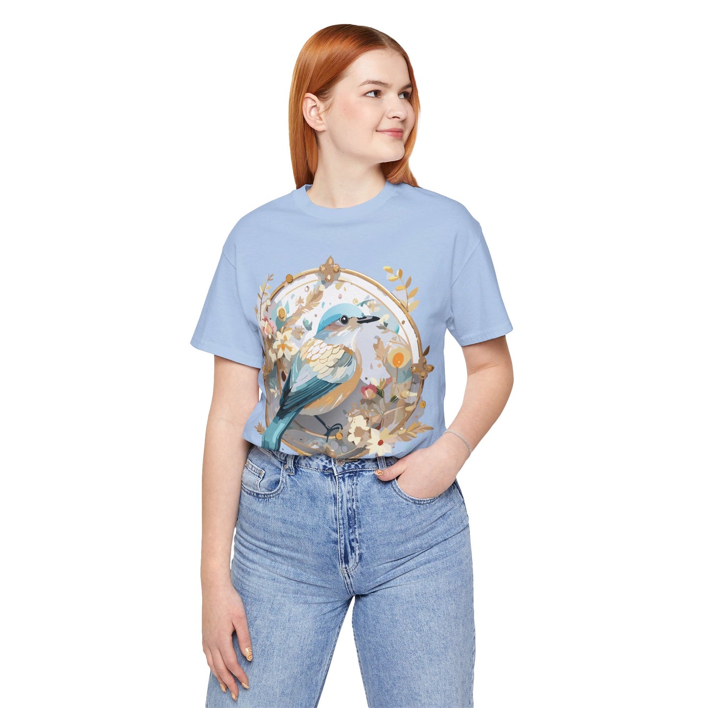 Natural Cotton Tee Shirt - Medallion Collection Printify