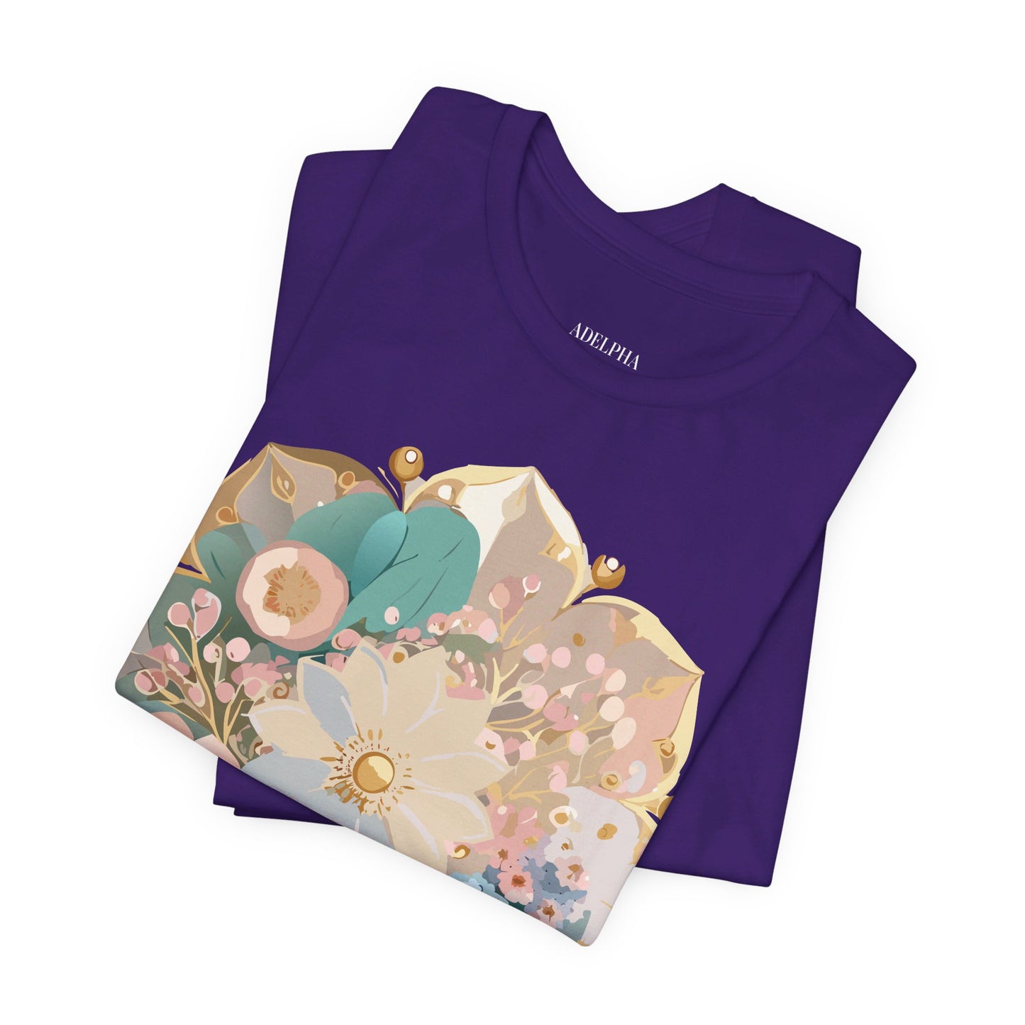 Natural Cotton Tee Shirt - Medallion Collection Printify
