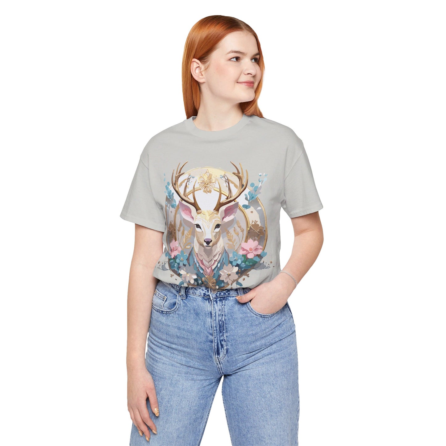 Natural Cotton Tee Shirt - Medallion Collection Printify