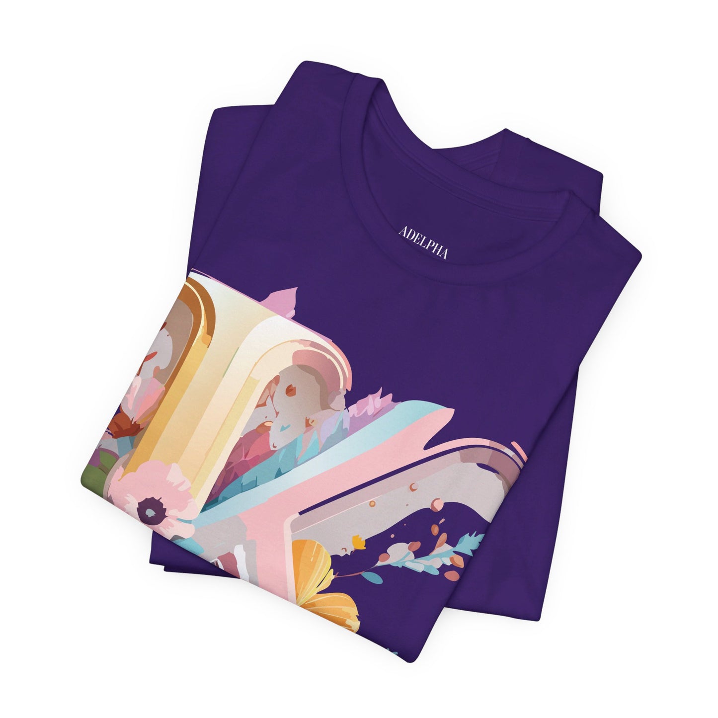 Natural Cotton Tee Shirt - Letters Collection - K Printify