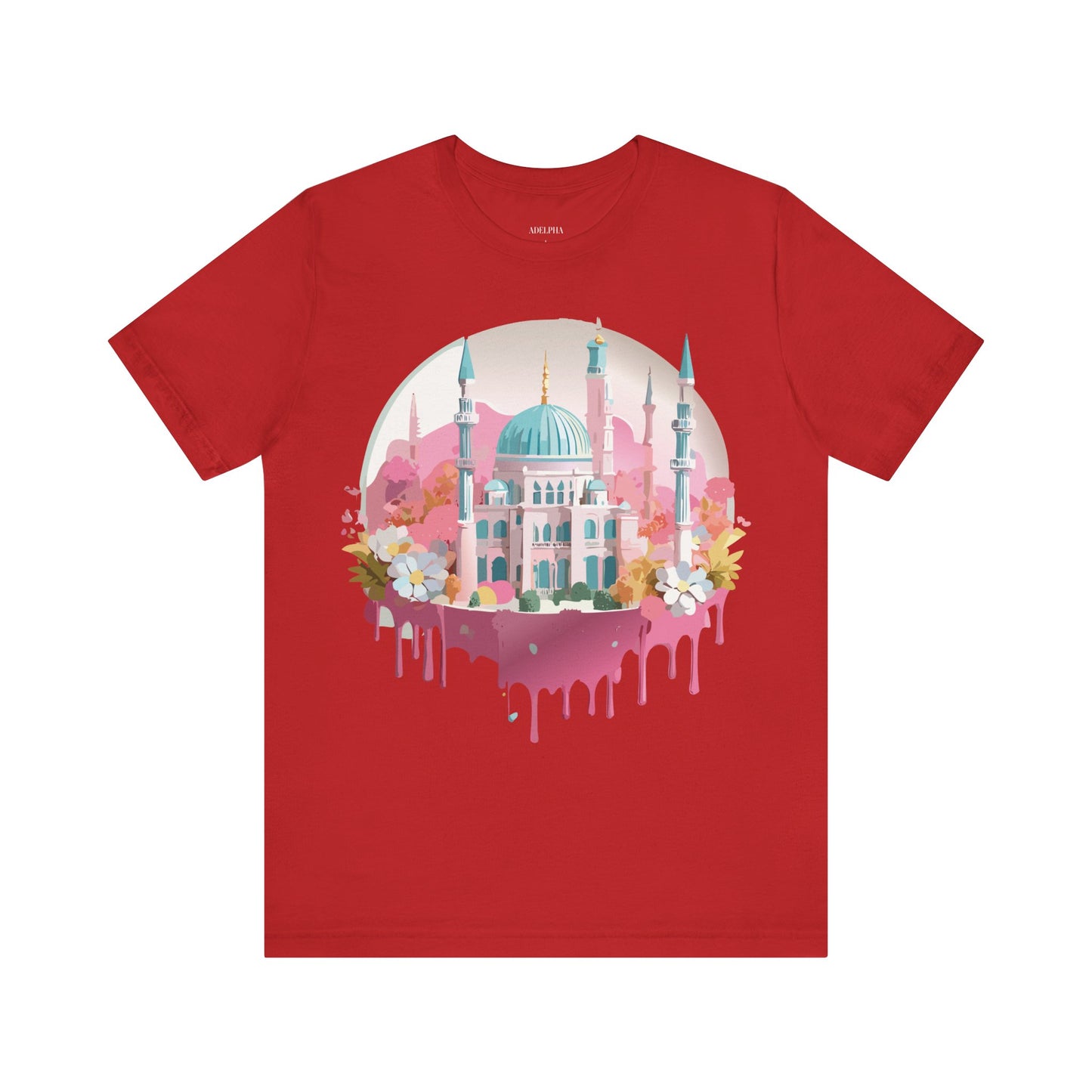 Natural Cotton Tee Shirt - Istanbul, Turkey Printify
