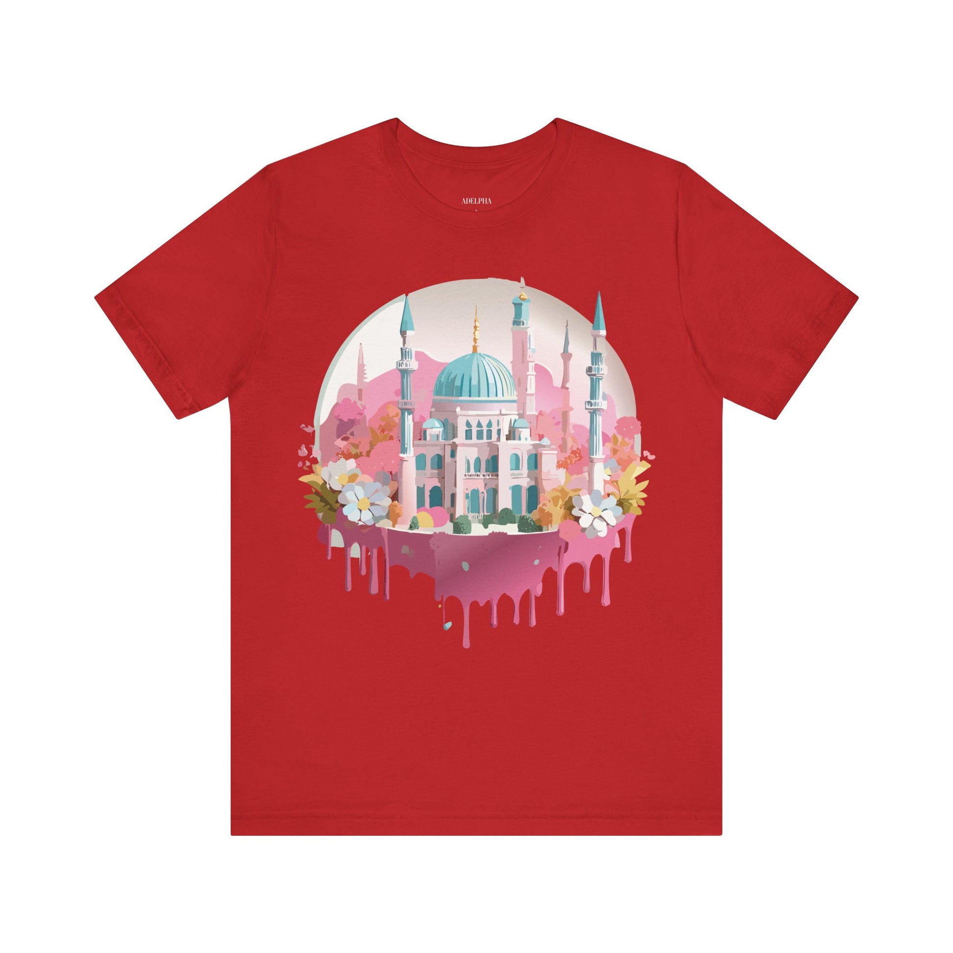 Natural Cotton Tee Shirt - Istanbul, Turkey Printify