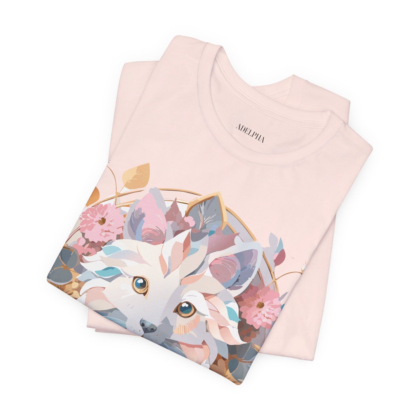 Natural Cotton Tee Shirt - Medallion Collection Printify
