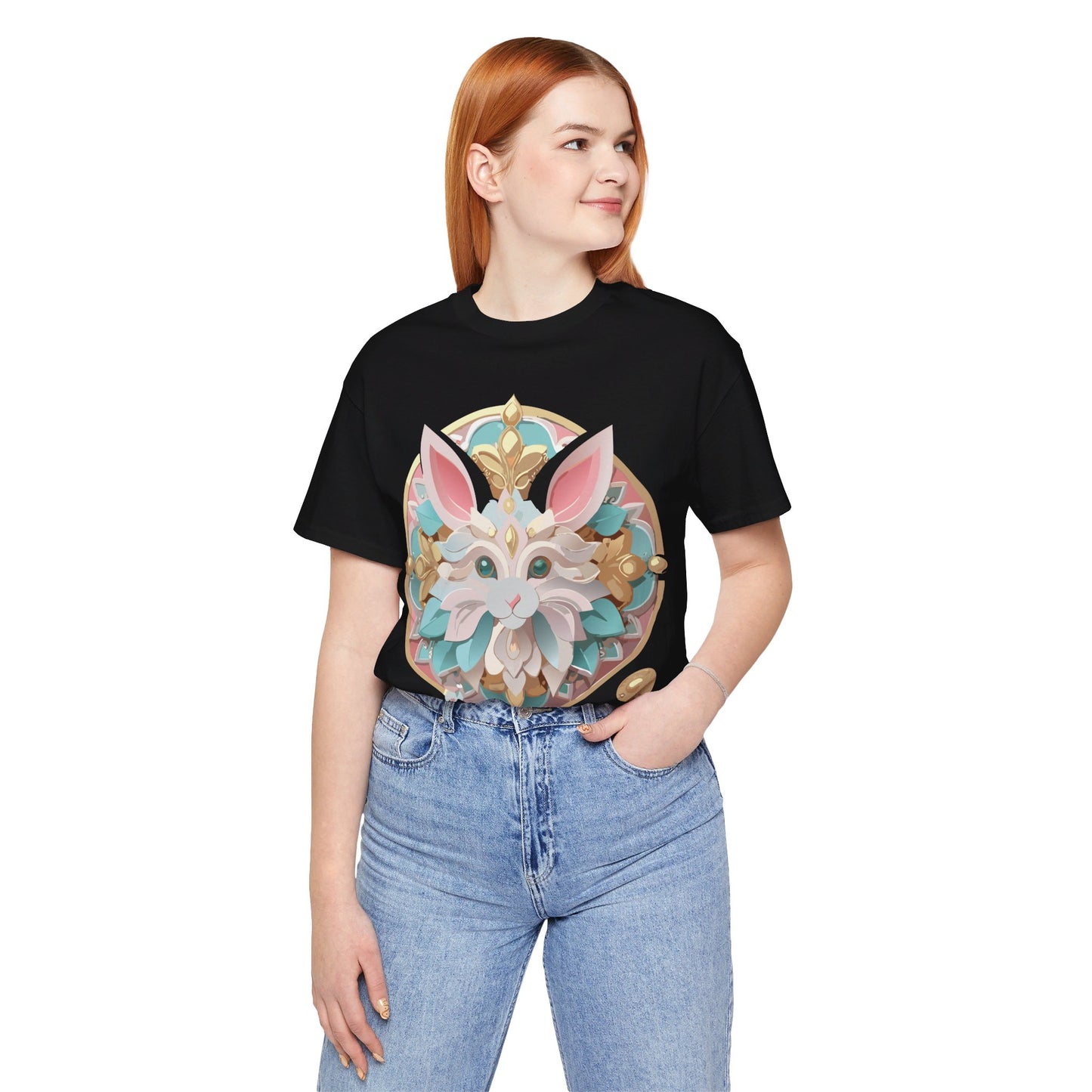 Natural Cotton Tee Shirt - Medallion Collection Printify
