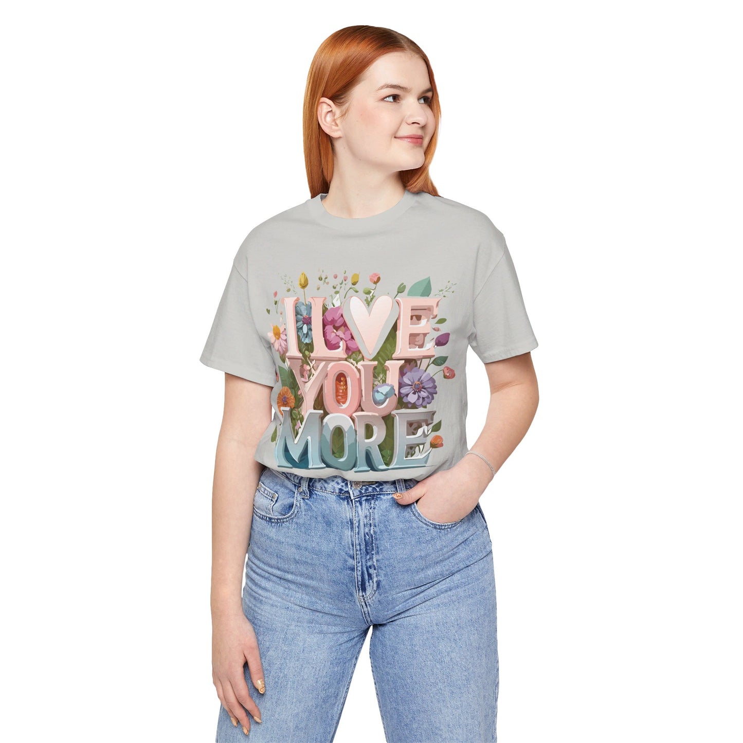 Natural Cotton Tee Shirt - Love story Collection Printify