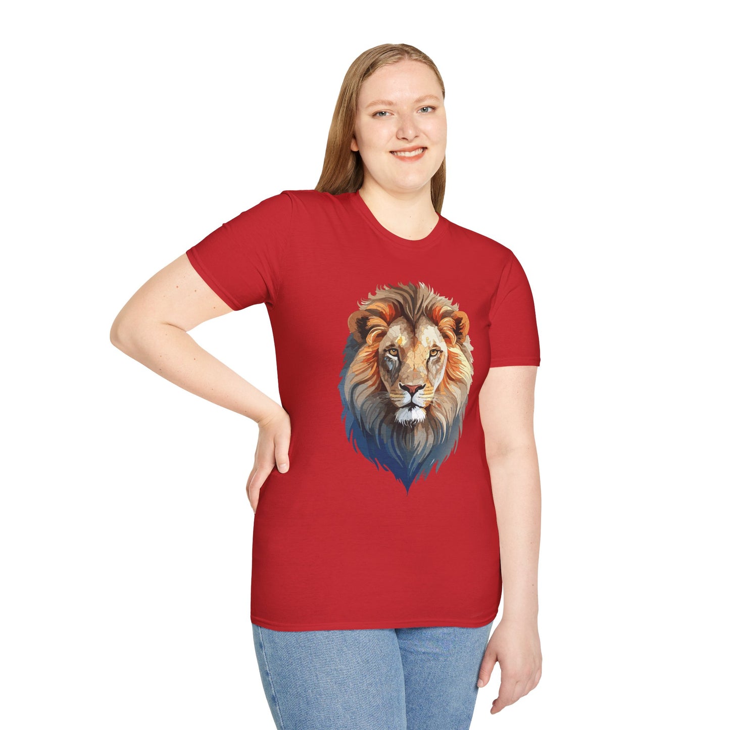 Lion Shirt, Shirt with Lion, Animal Tee, Shirt with Animals