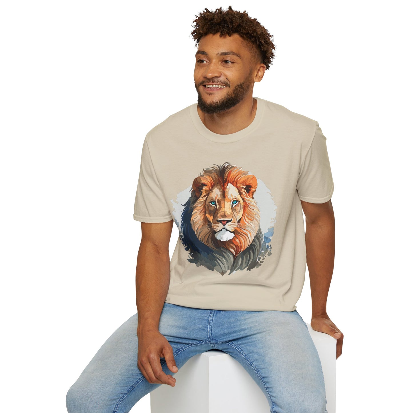 Lion Shirt, Shirt with Lion, Animal Tee, Shirt with Animals