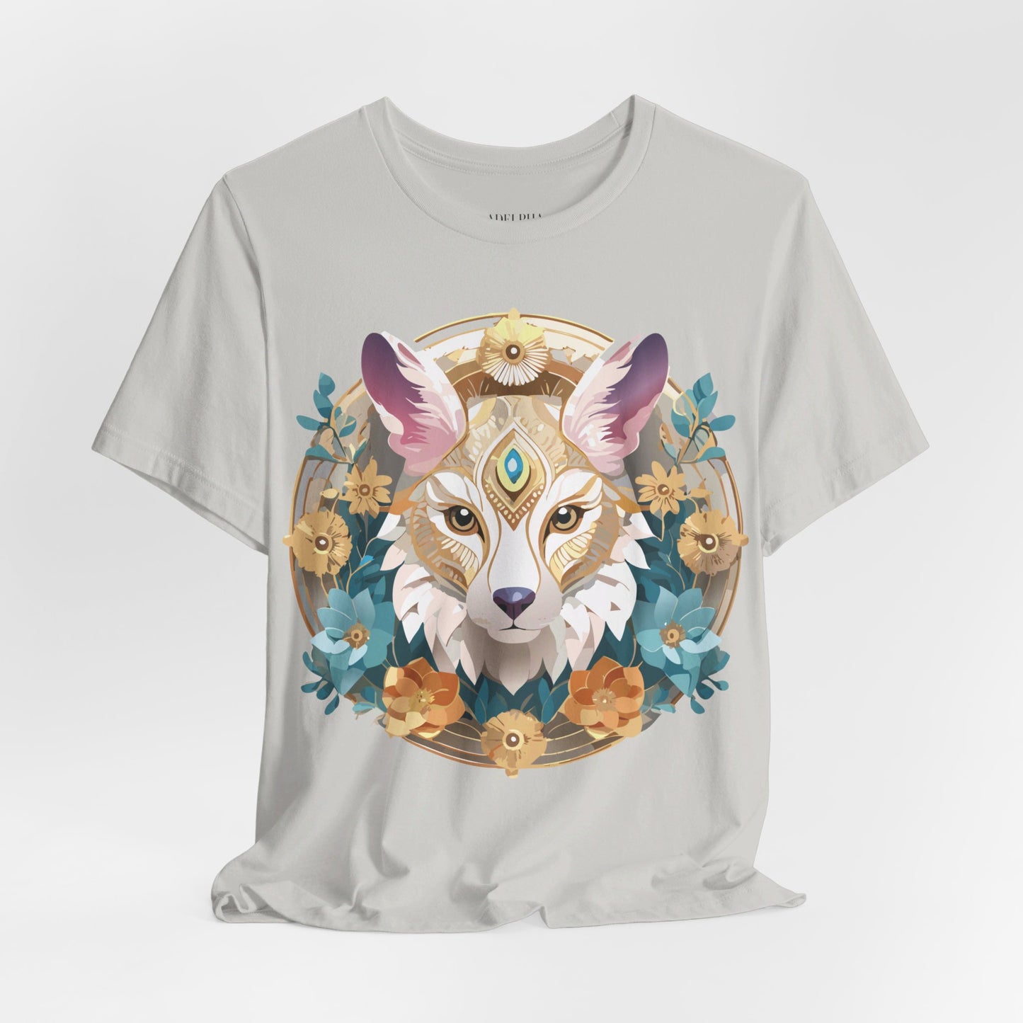 Natural Cotton Tee Shirt - Medallion Collection Printify