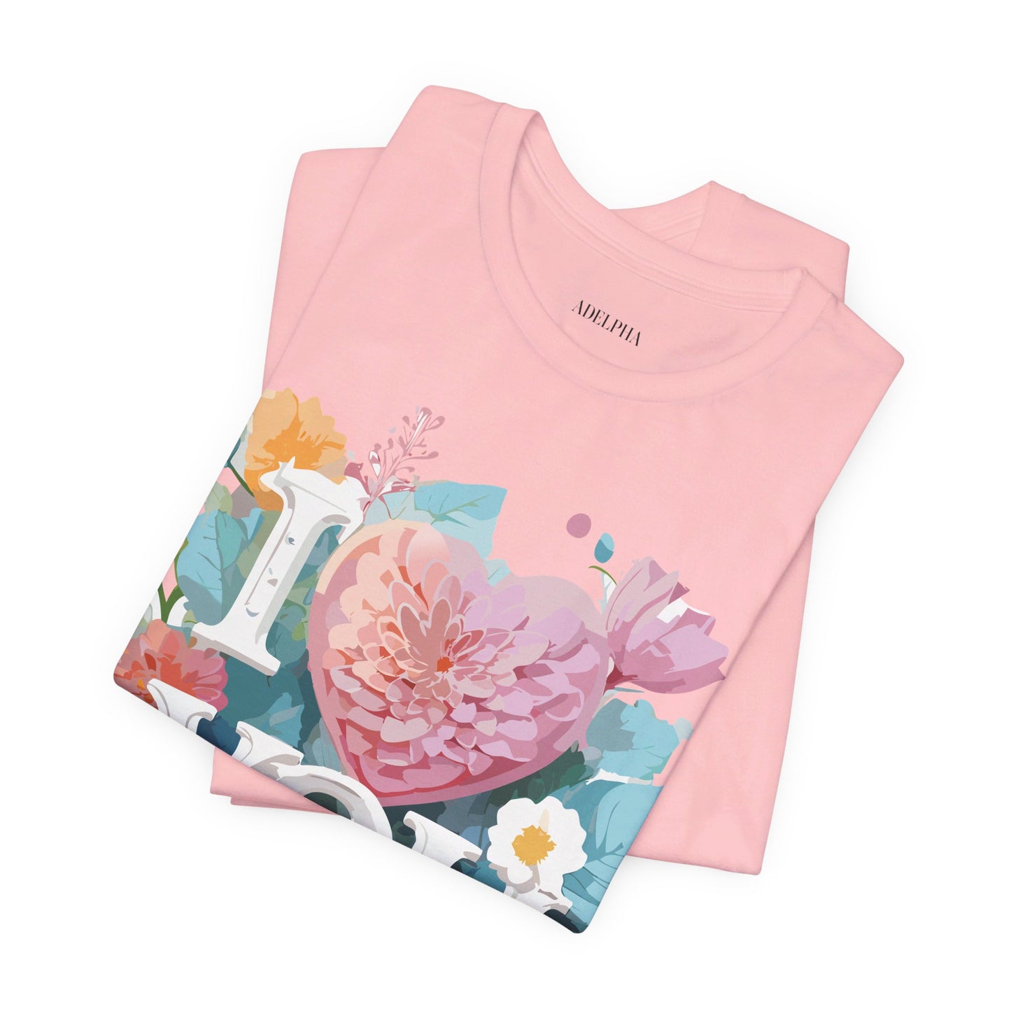Natural Cotton Tee Shirt - Love story Collection Printify