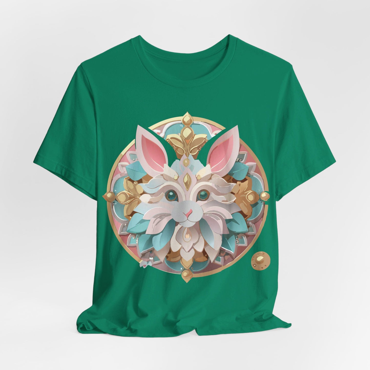 Natural Cotton Tee Shirt - Medallion Collection Printify