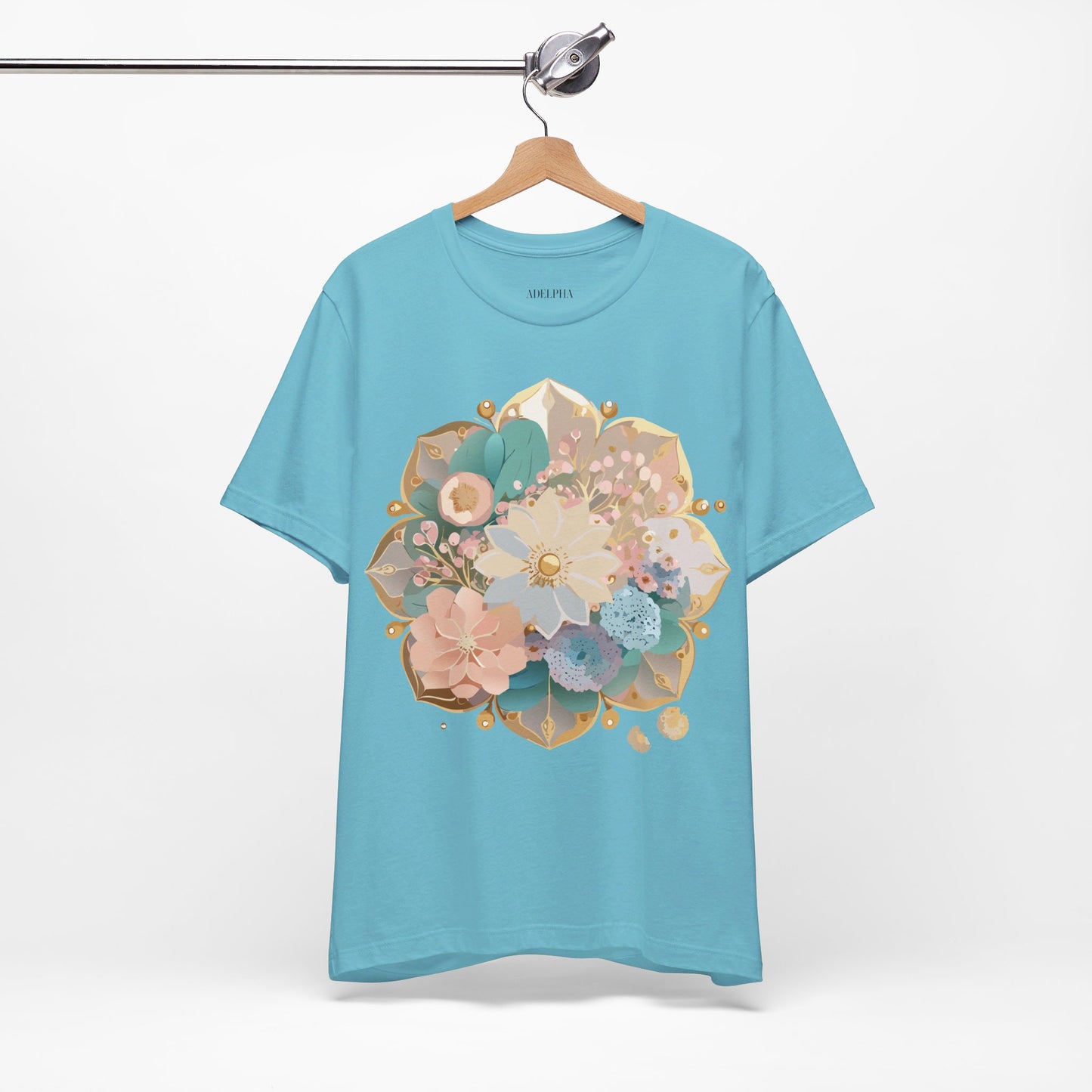 Natural Cotton Tee Shirt - Medallion Collection Printify