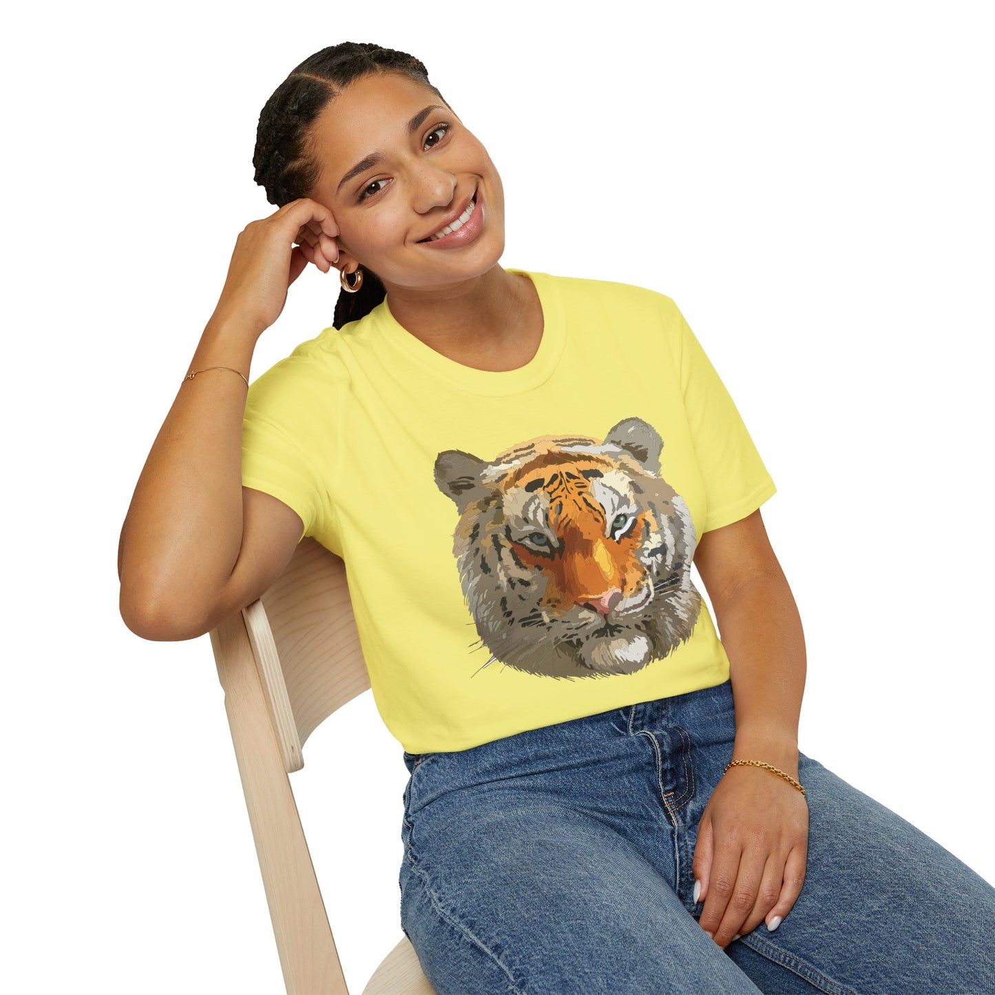 Tiger Shirt, Shirt with Tiger, Animal Tee, Shirt with Animals