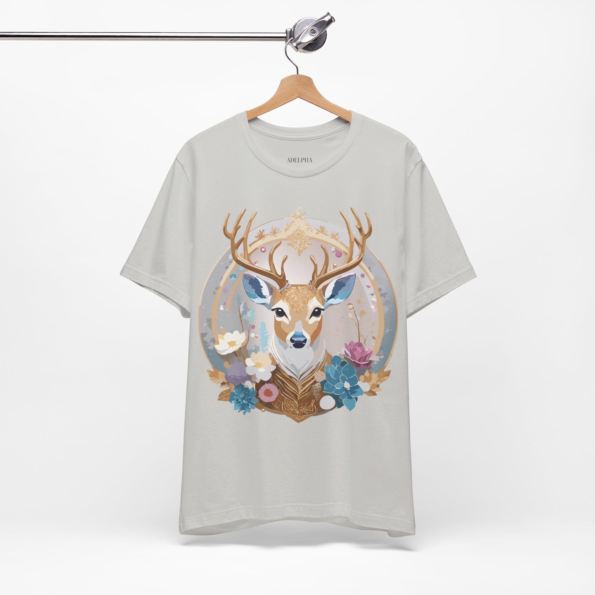 Natural Cotton Tee Shirt - Medallion Collection Printify