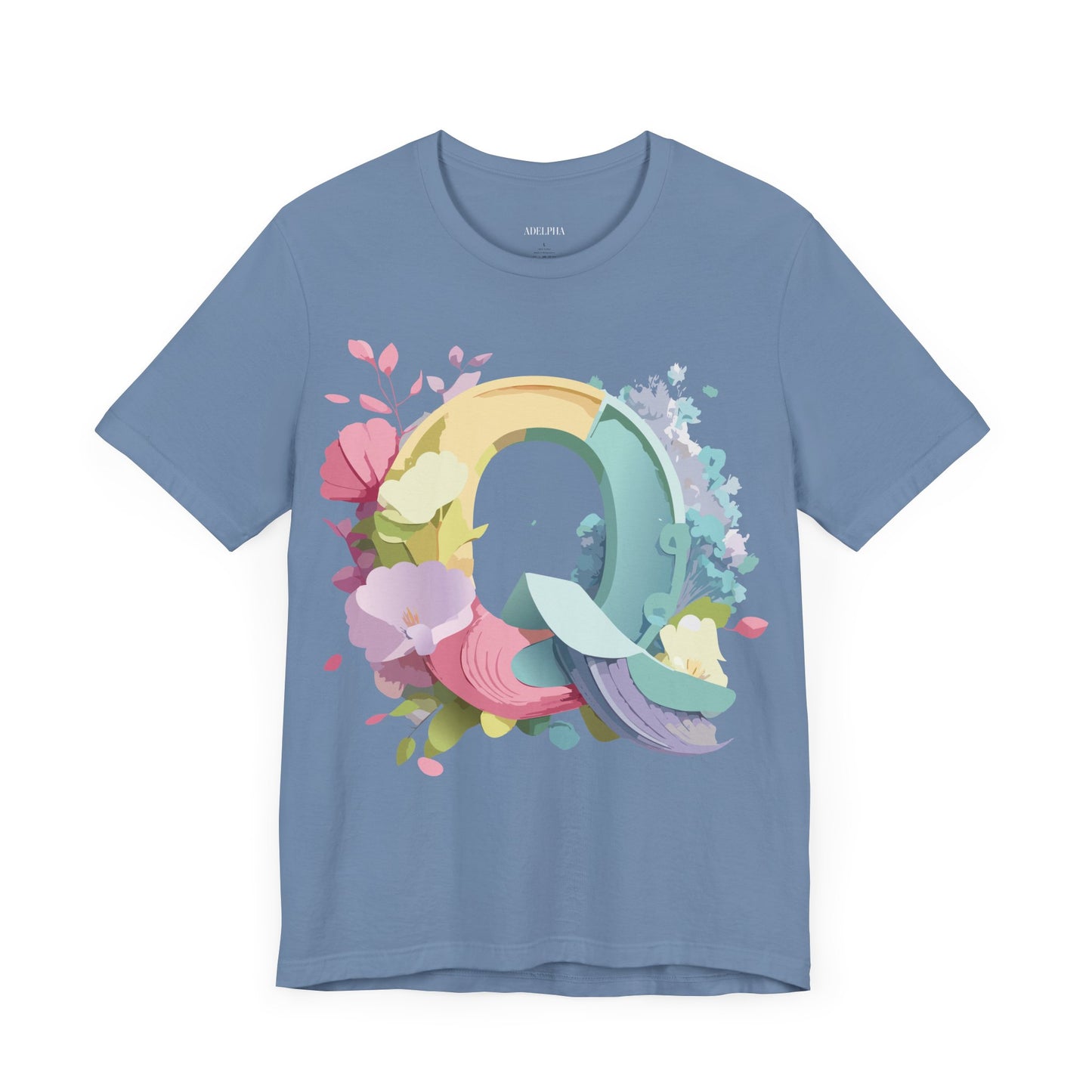 Letter Shirt, Letter Q Shirt - ADELPHA