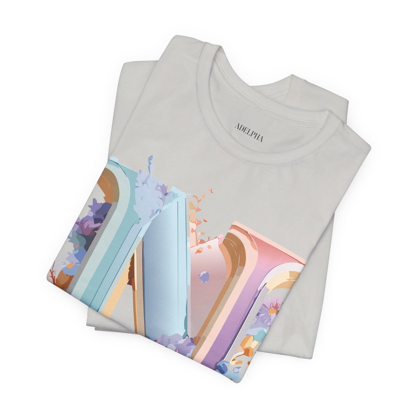 Natural Cotton Tee Shirt - Letters Collection - N Printify