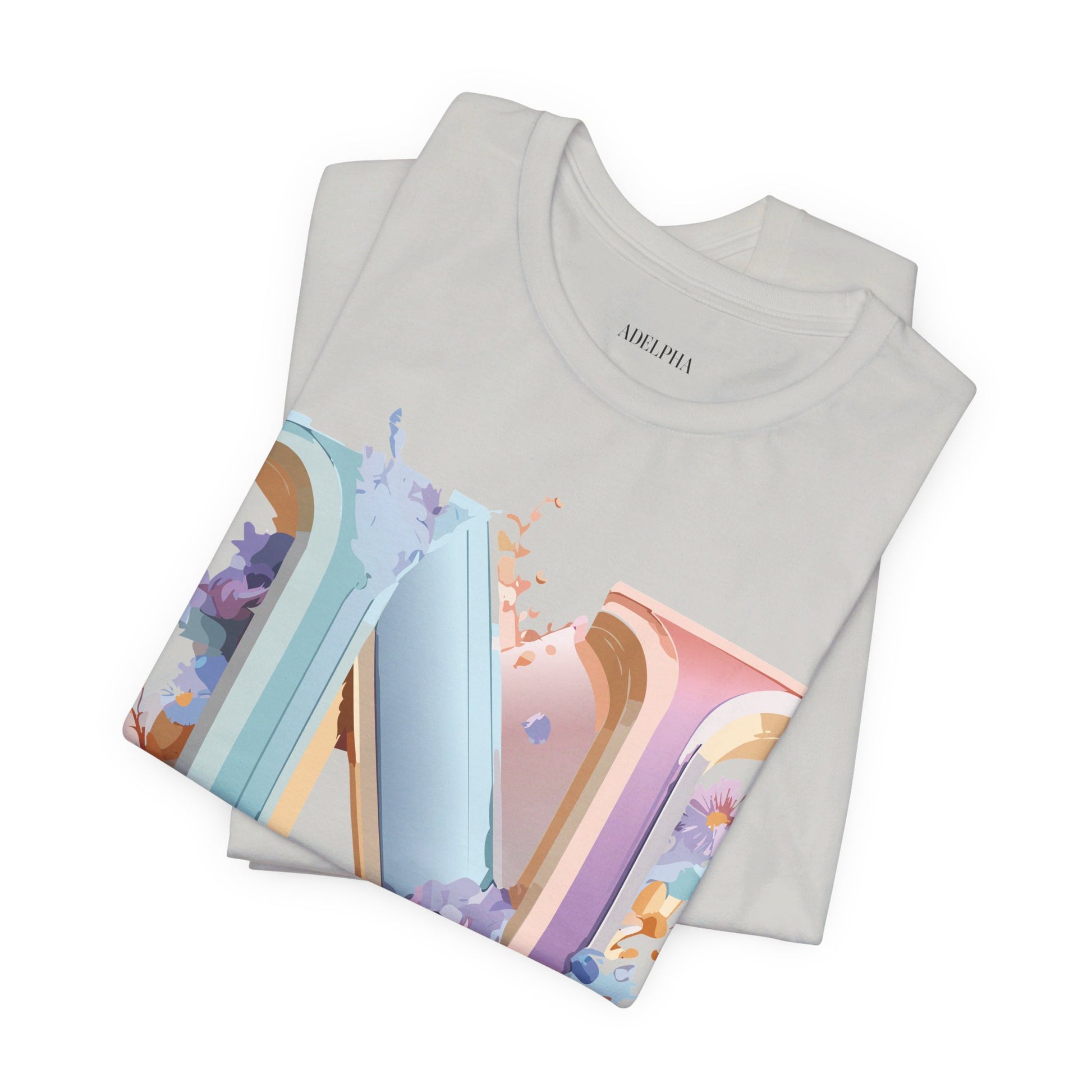 Natural Cotton Tee Shirt - Letters Collection - N Printify