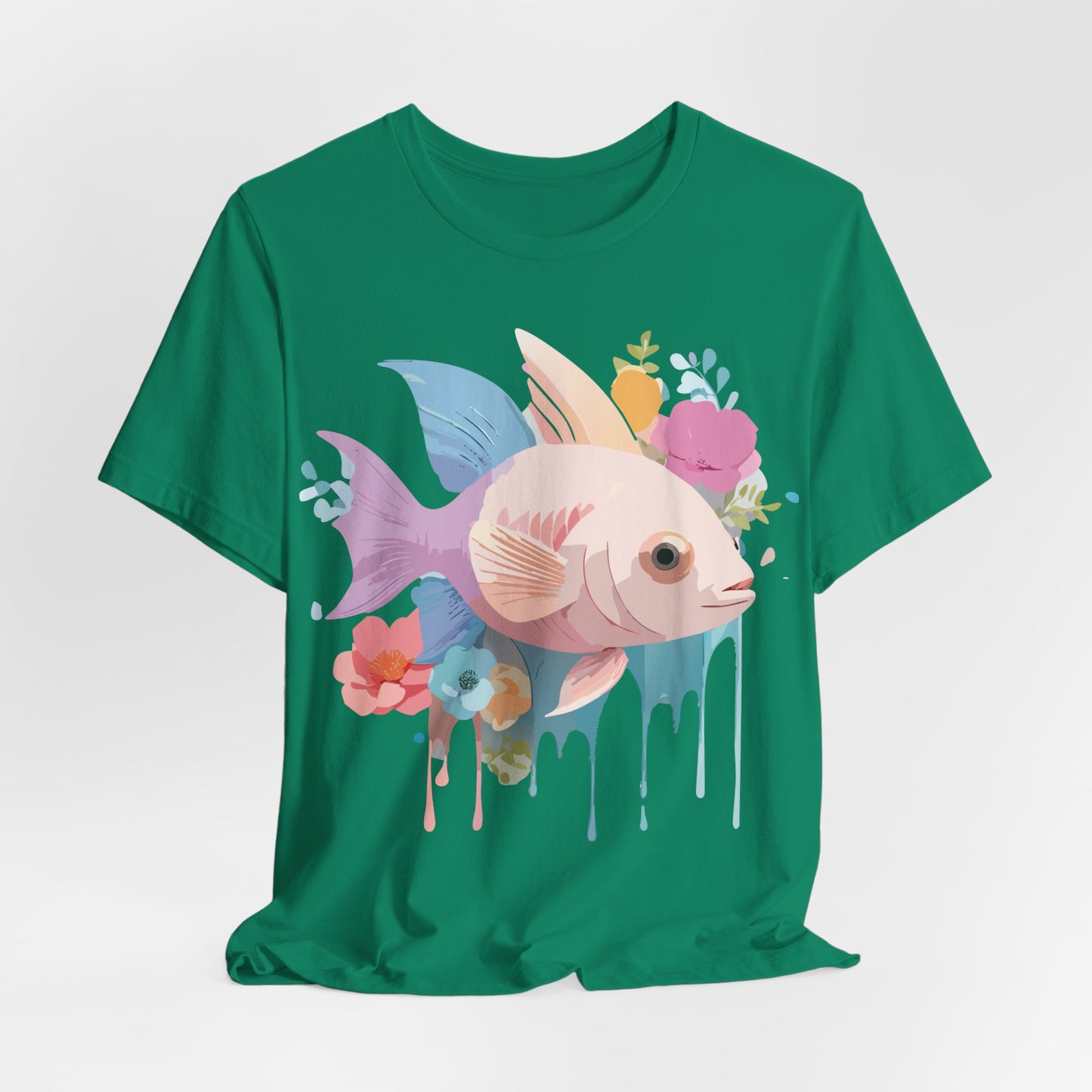 Shirt with Animals | Fish Printify