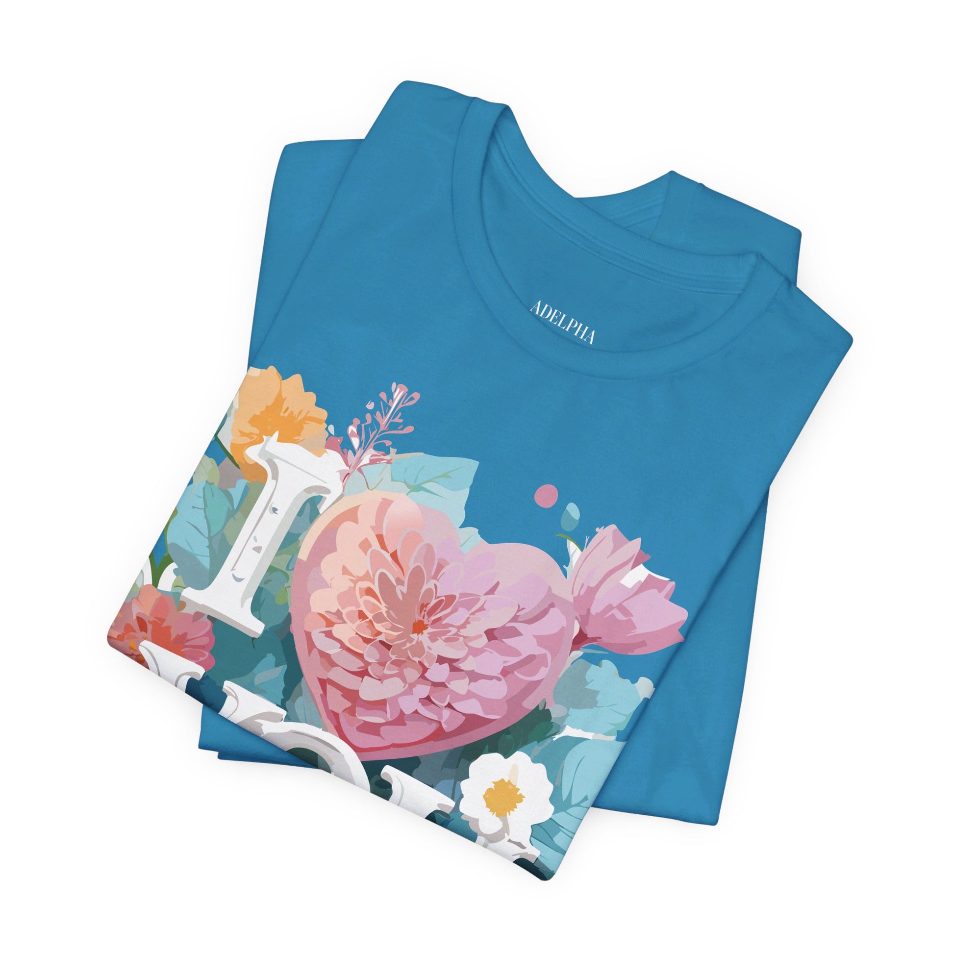 Natural Cotton Tee Shirt - Love Story Collection Printify