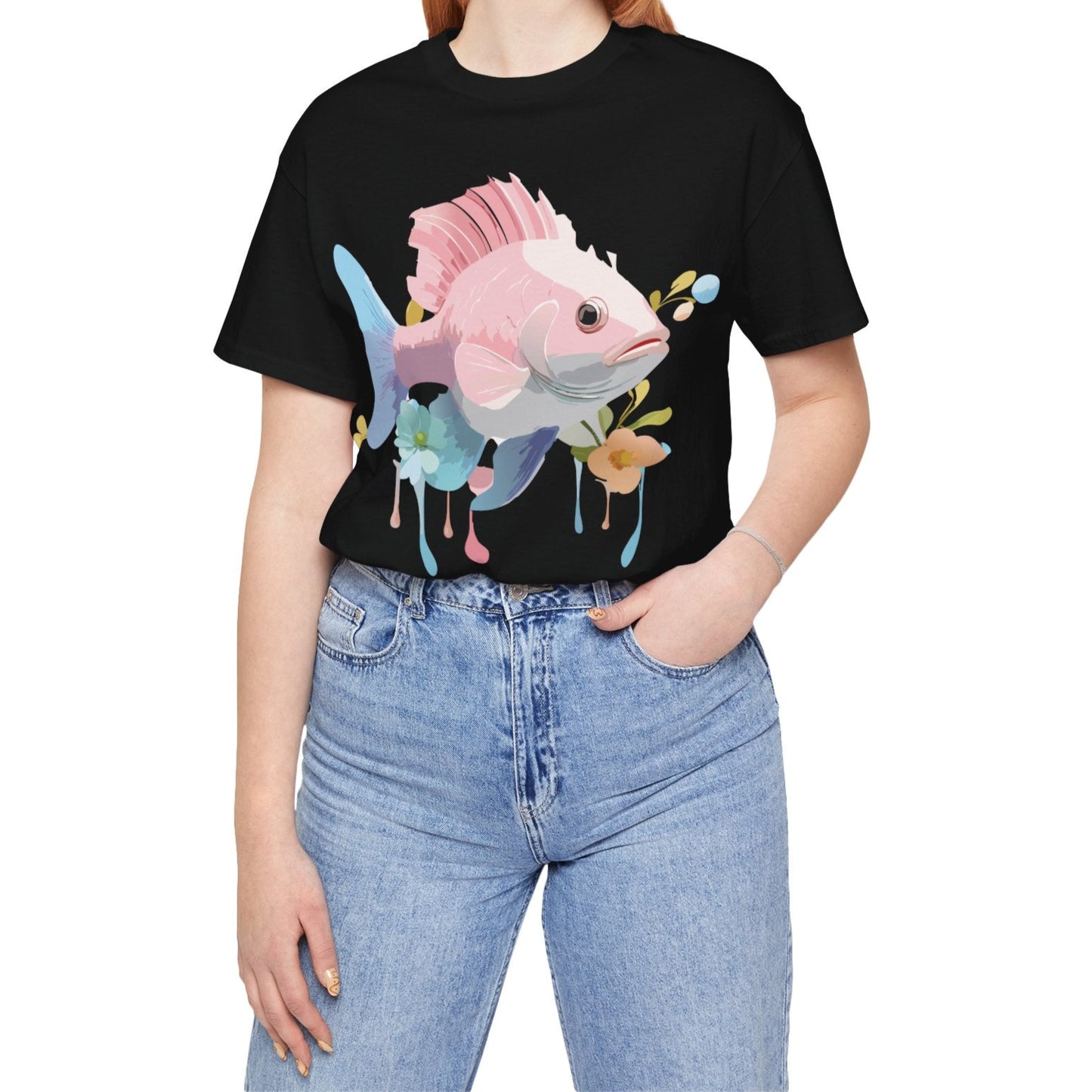 Shirt with Animals | Fish Printify