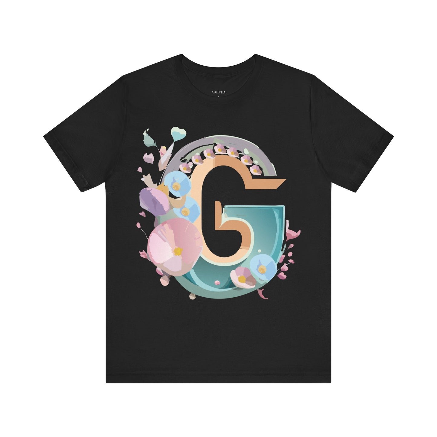Natural Cotton Tee Shirt - Letters Collection - G Printify