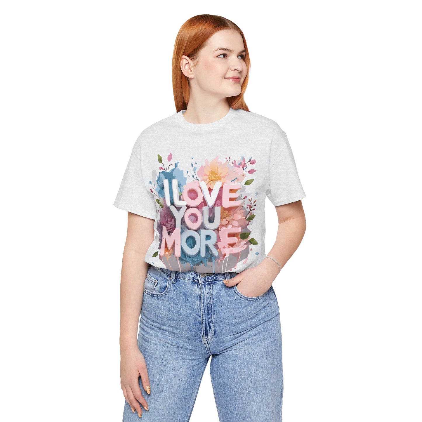 Natural Cotton Tee Shirt - Love story Collection Printify
