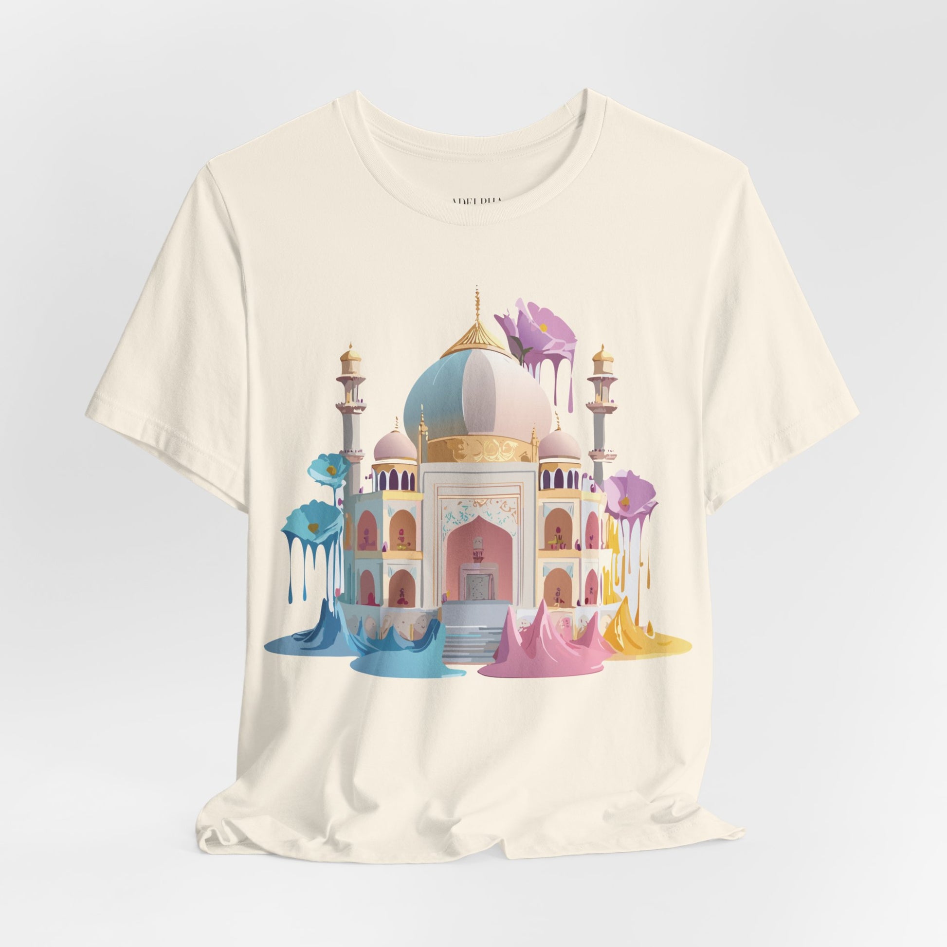 Natural Cotton Tee Shirt - Bukhara, Uzbekistan Printify
