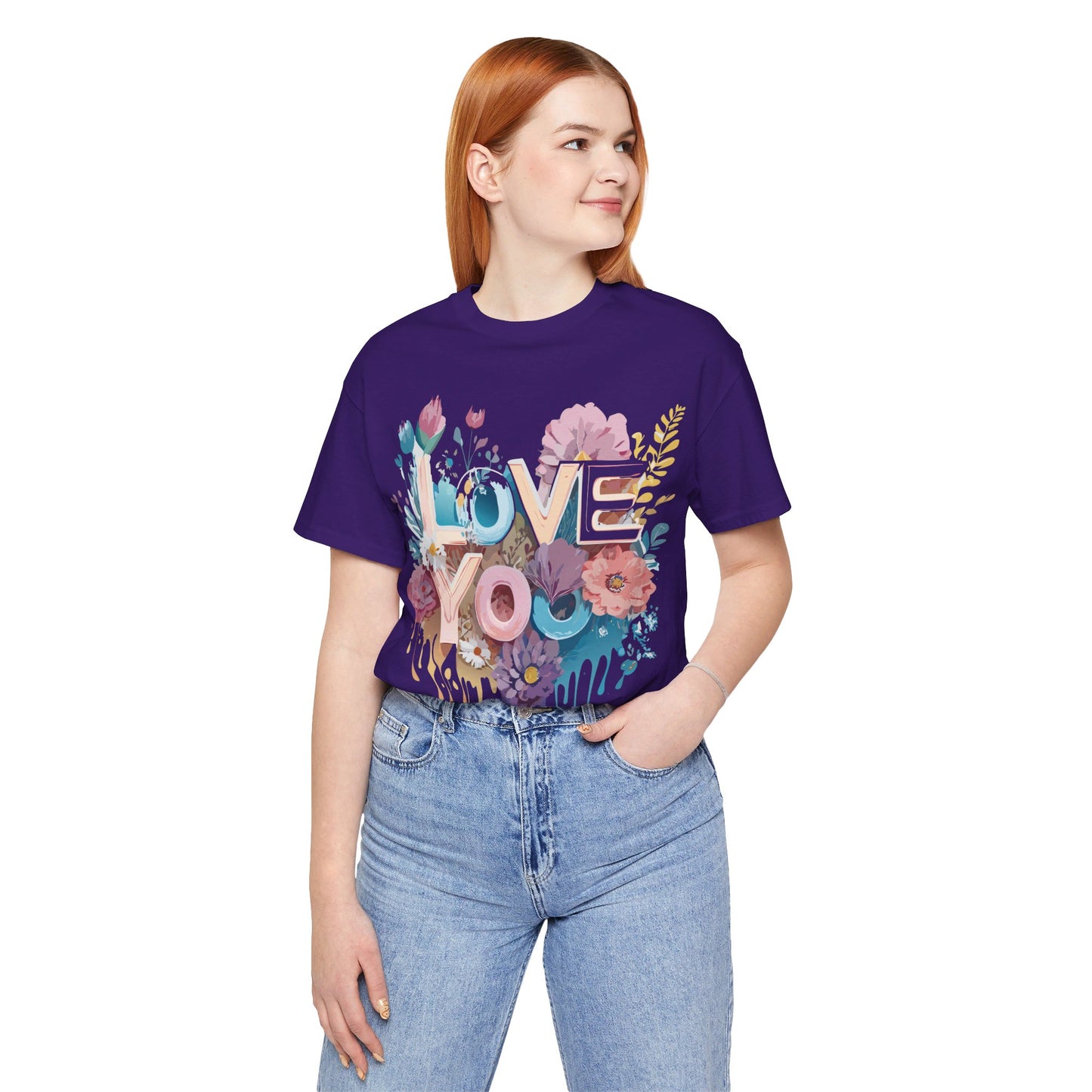 Natural Cotton Tee Shirt - Love Story Collection Printify