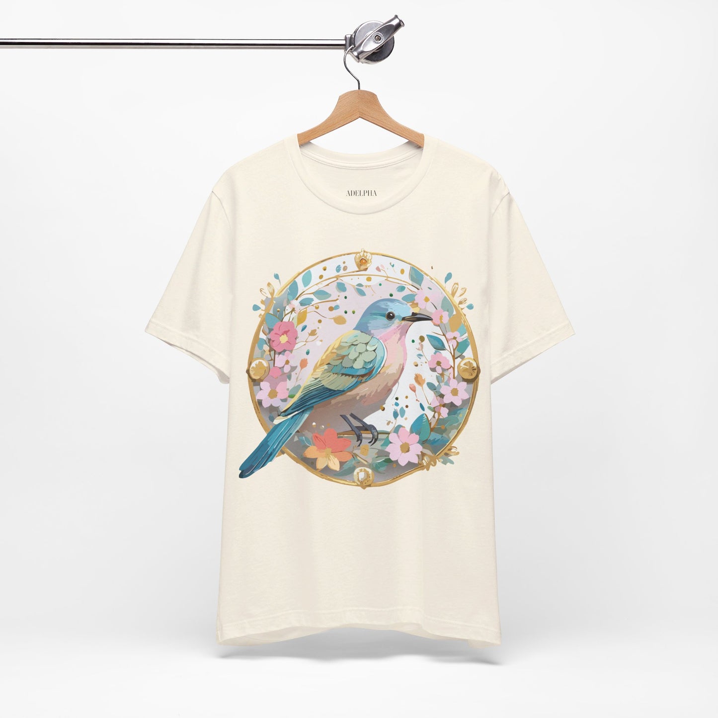 Natural Cotton Tee Shirt - Medallion Collection Printify