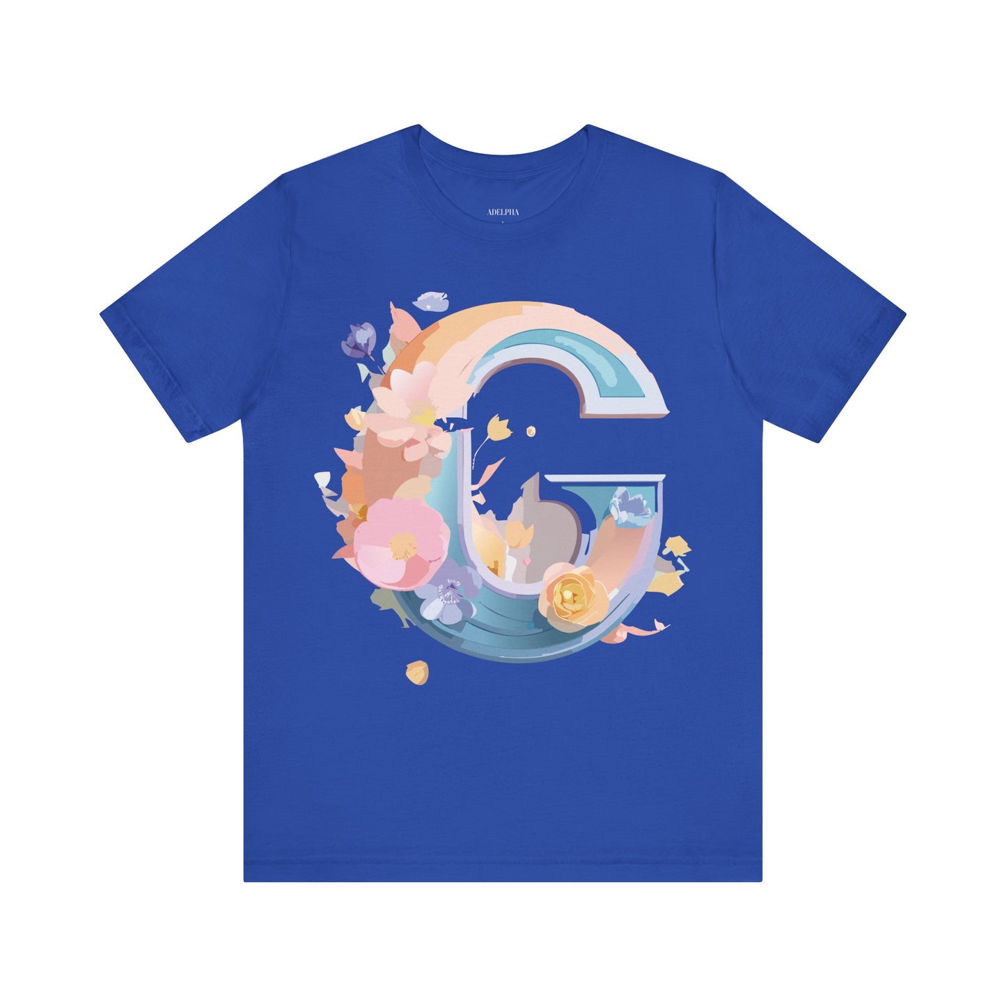 Natural Cotton Tee Shirt - Letters Collection - G Printify