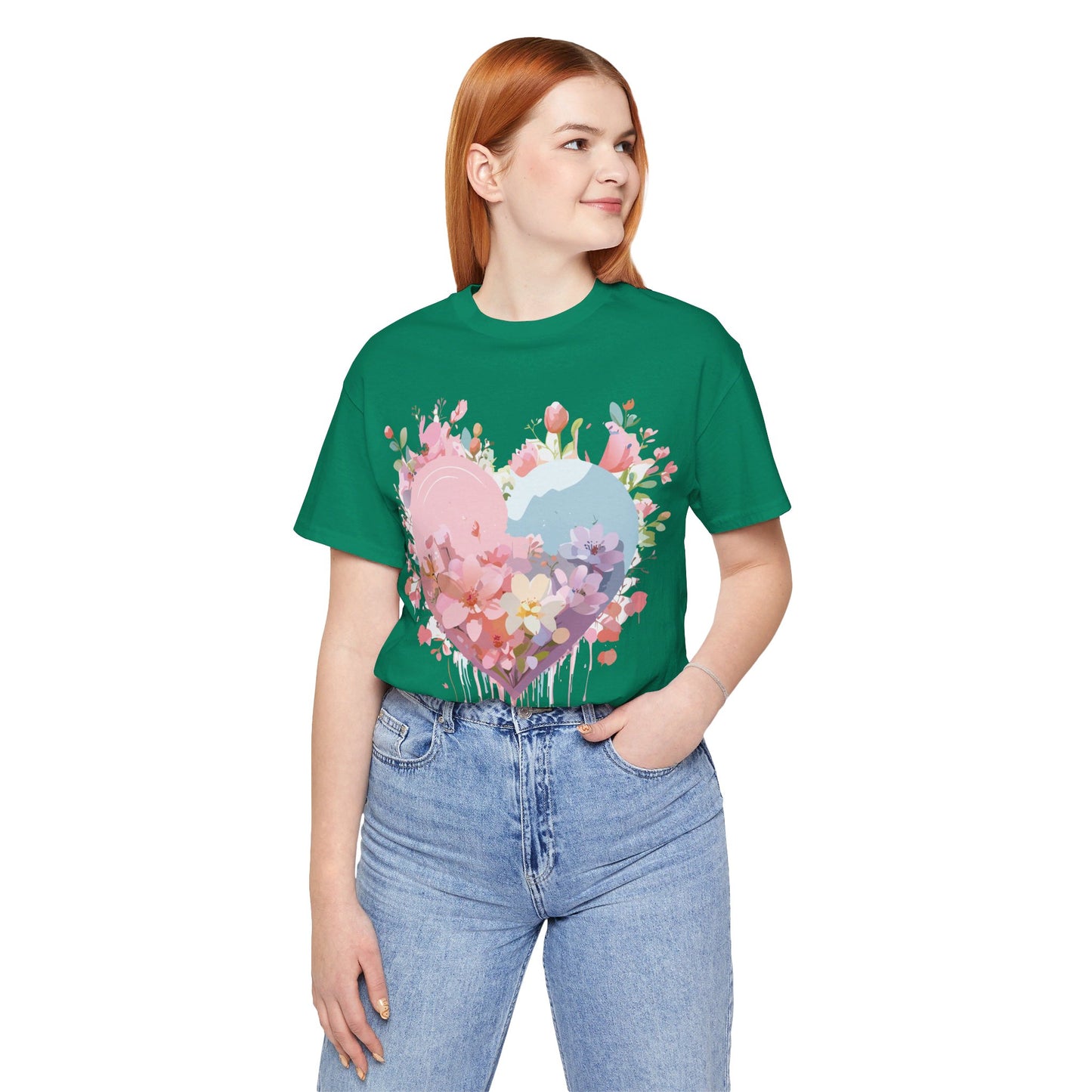 Natural Cotton Tee Shirt - Love Story Collection Printify