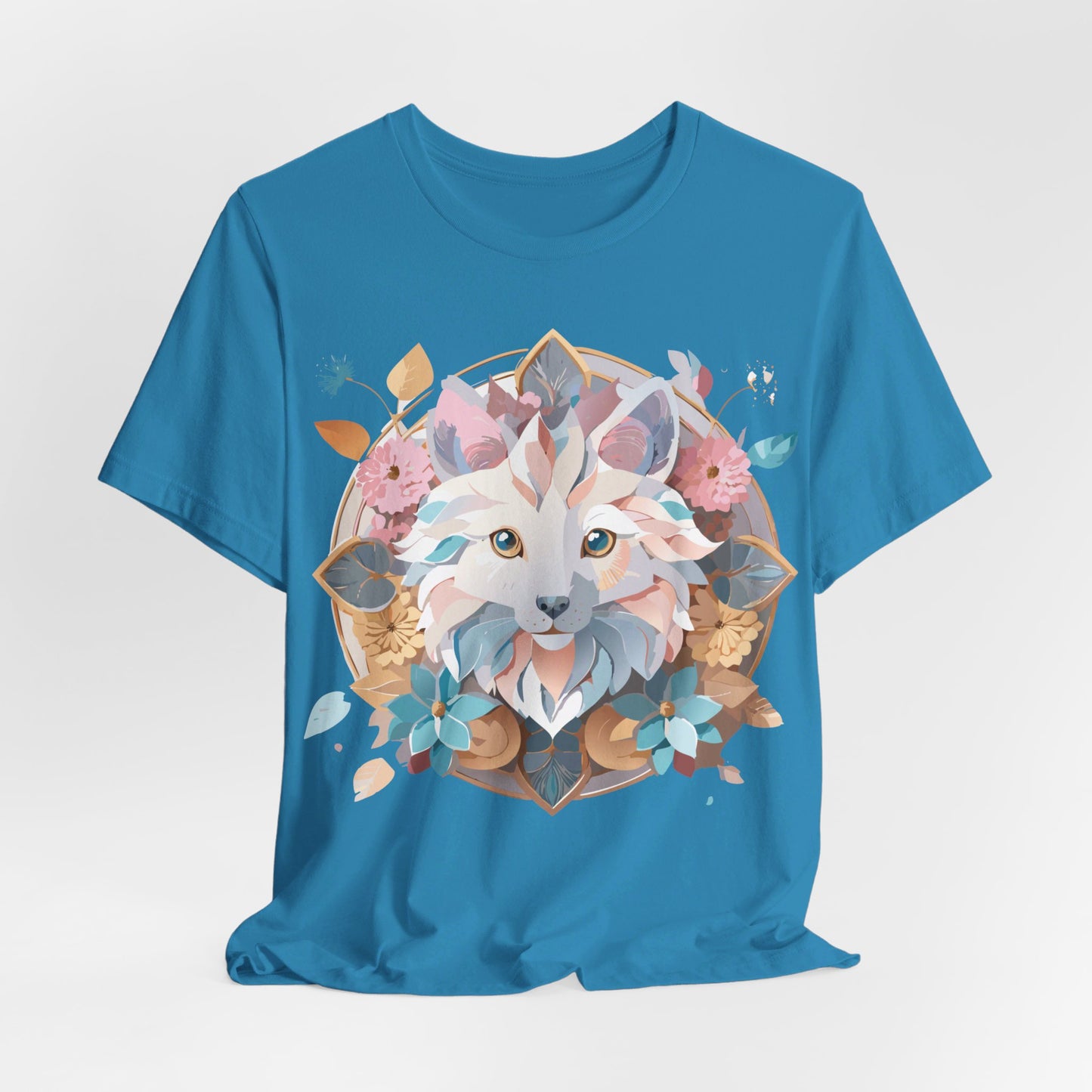Natural Cotton Tee Shirt - Medallion Collection Printify