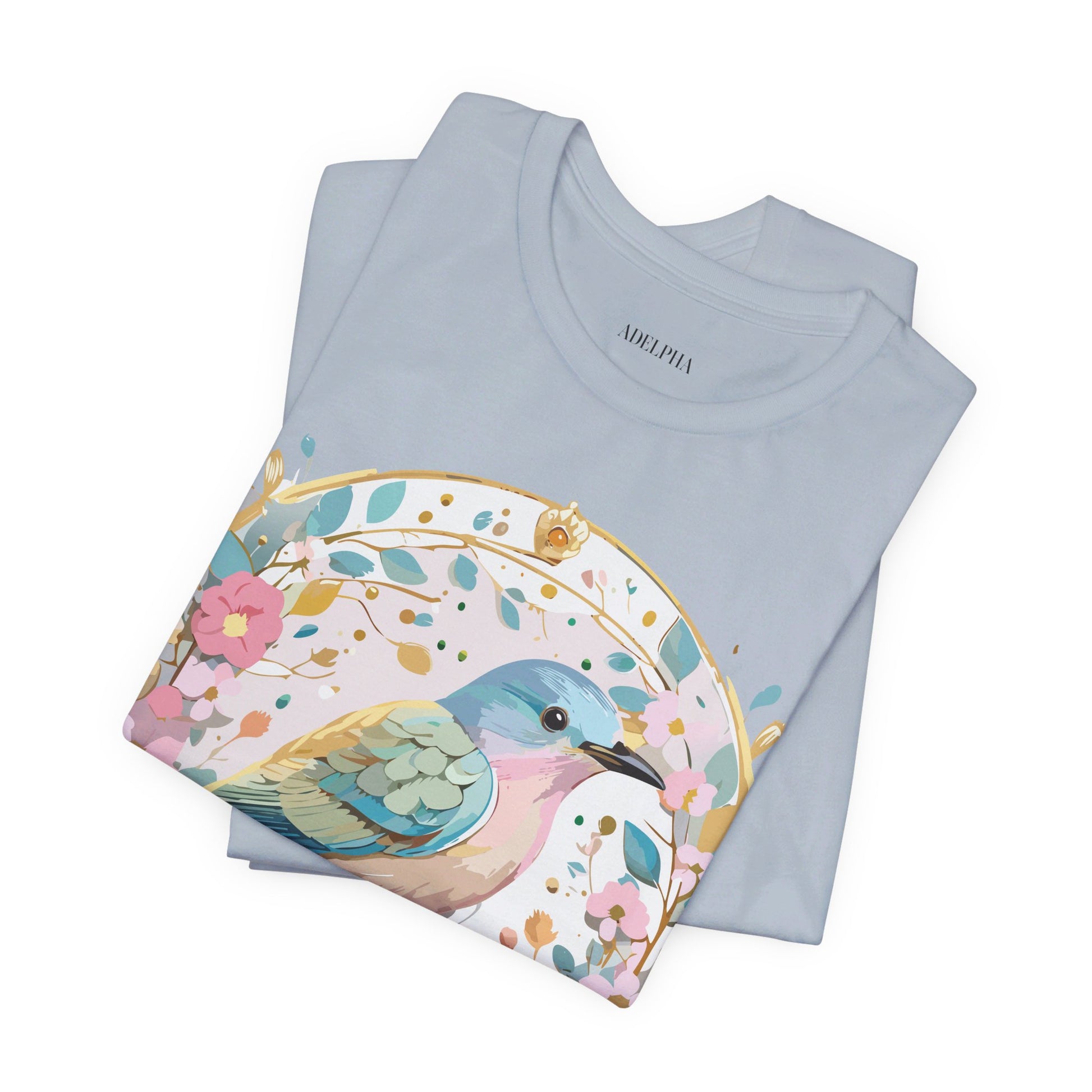 Natural Cotton Tee Shirt - Medallion Collection Printify