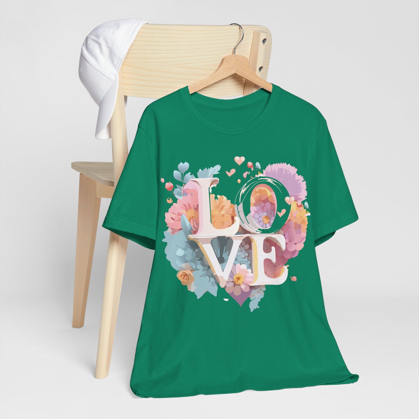 Natural Cotton Tee Shirt - Love Story Collection Printify