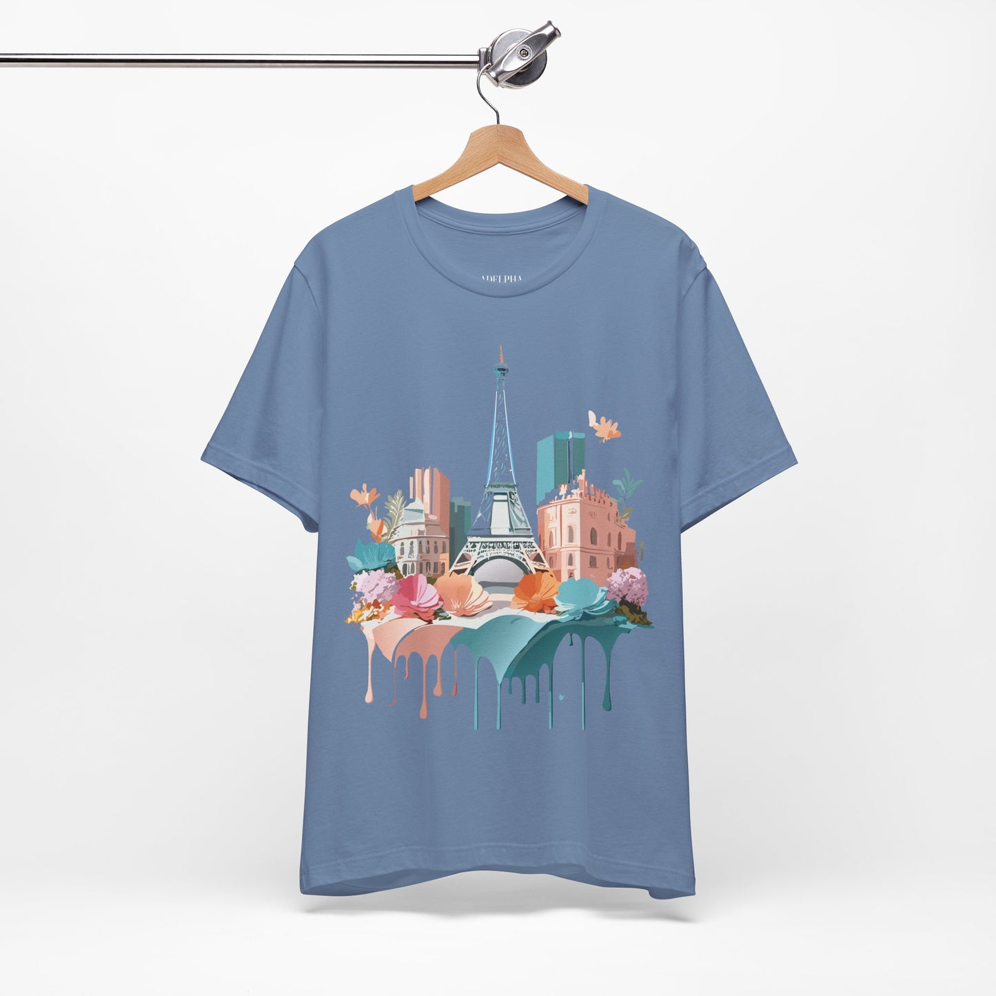 Tourist Shirt, Shirt with Paris - ADELPHA