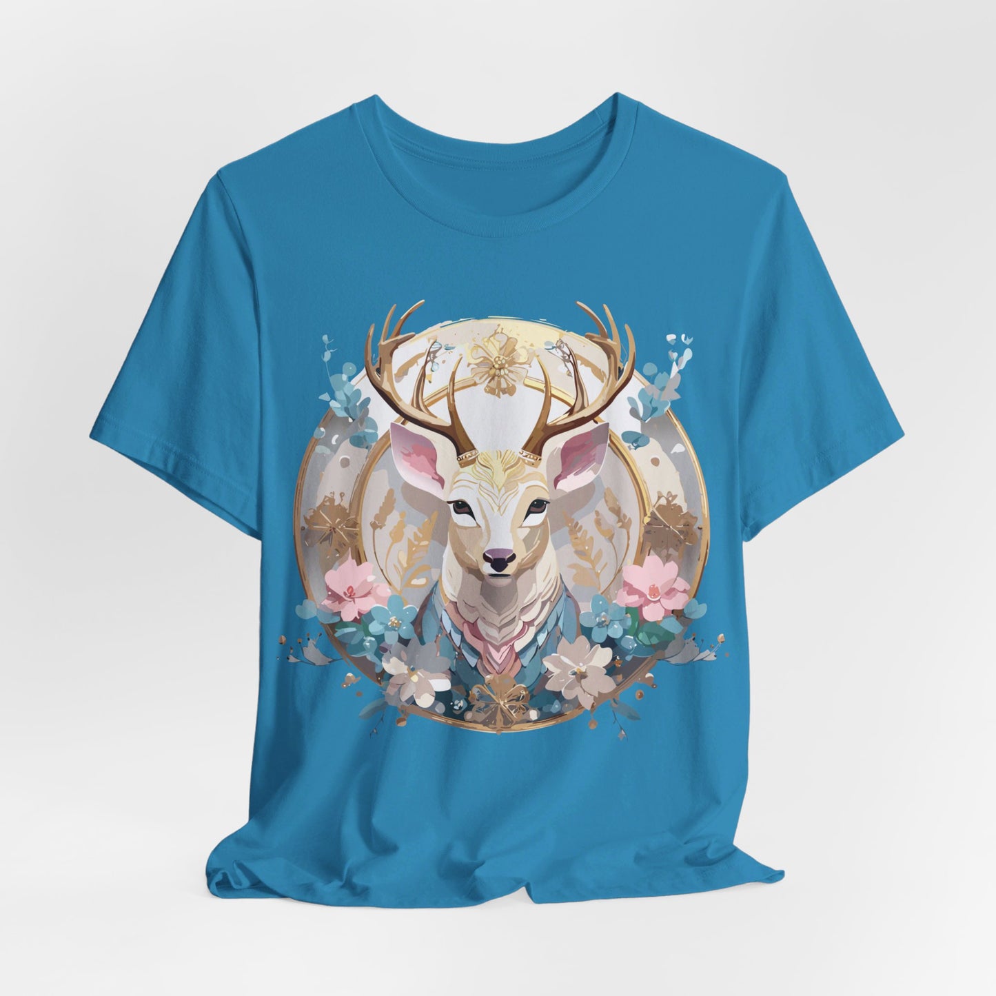 Natural Cotton Tee Shirt - Medallion Collection Printify