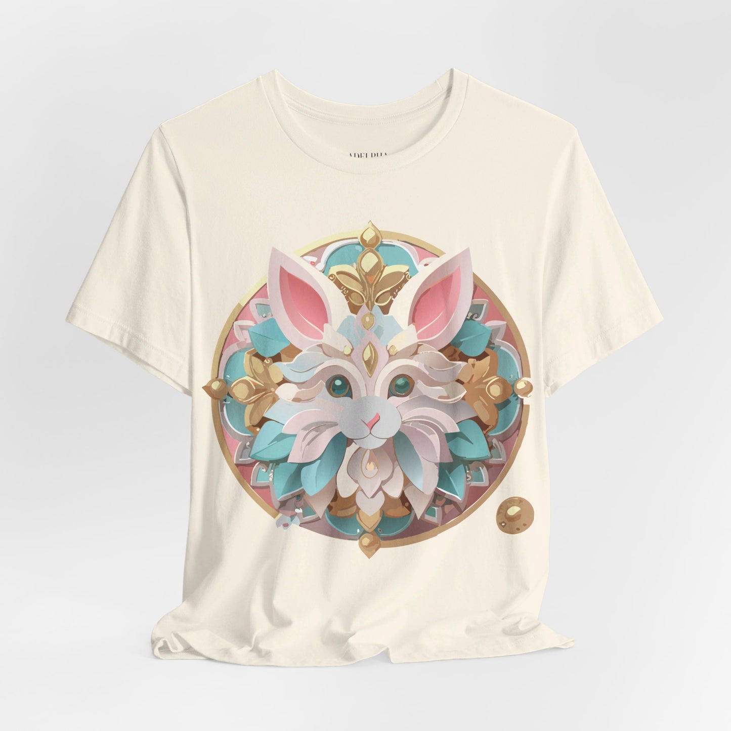 Natural Cotton Tee Shirt - Medallion Collection Printify