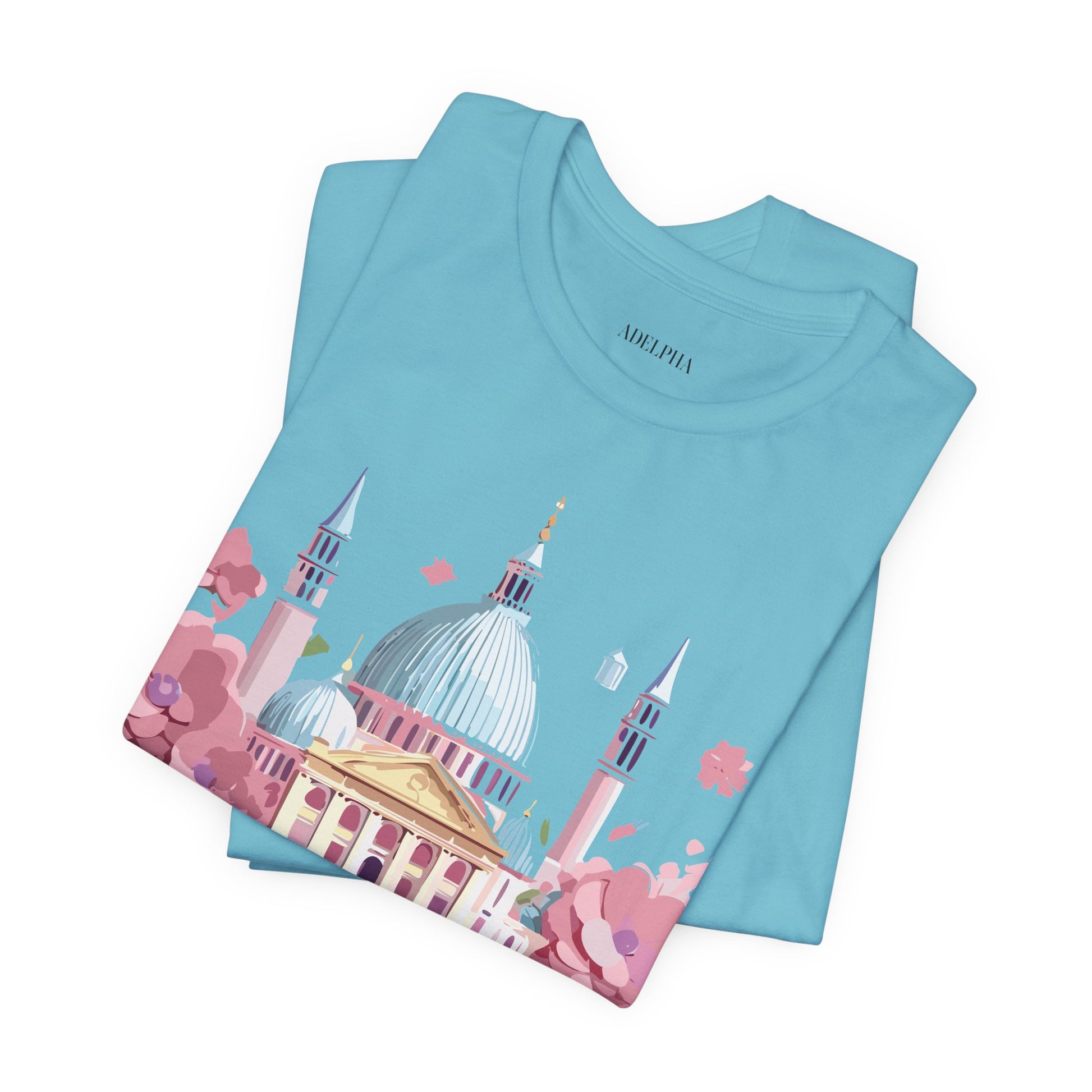 Natural Cotton Tee Shirt - Beautiful Places Collection - Venice Printify