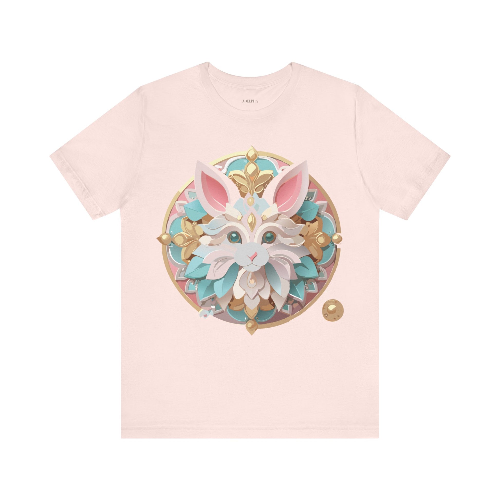 Natural Cotton Tee Shirt - Medallion Collection Printify