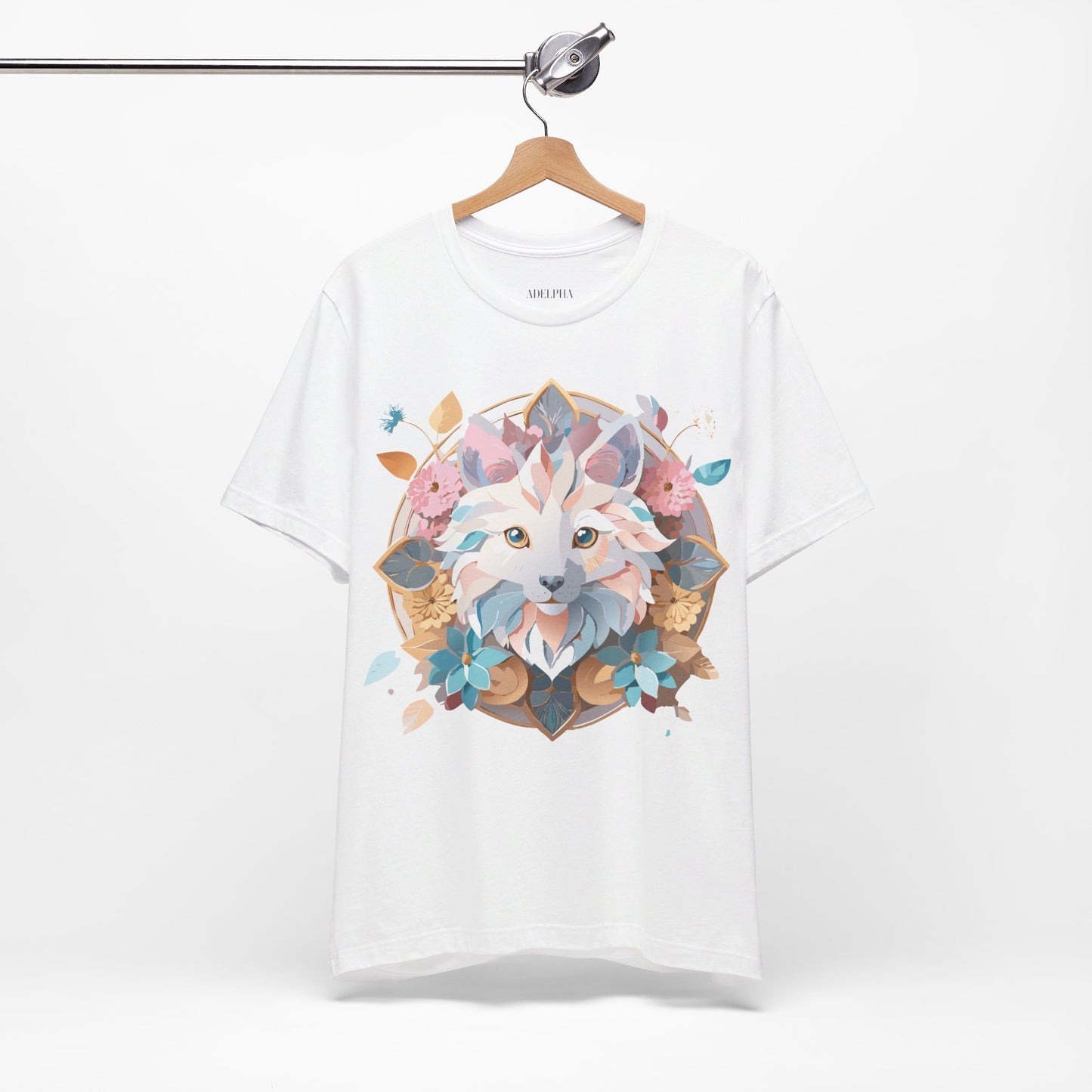 Natural Cotton Tee Shirt - Medallion Collection Printify