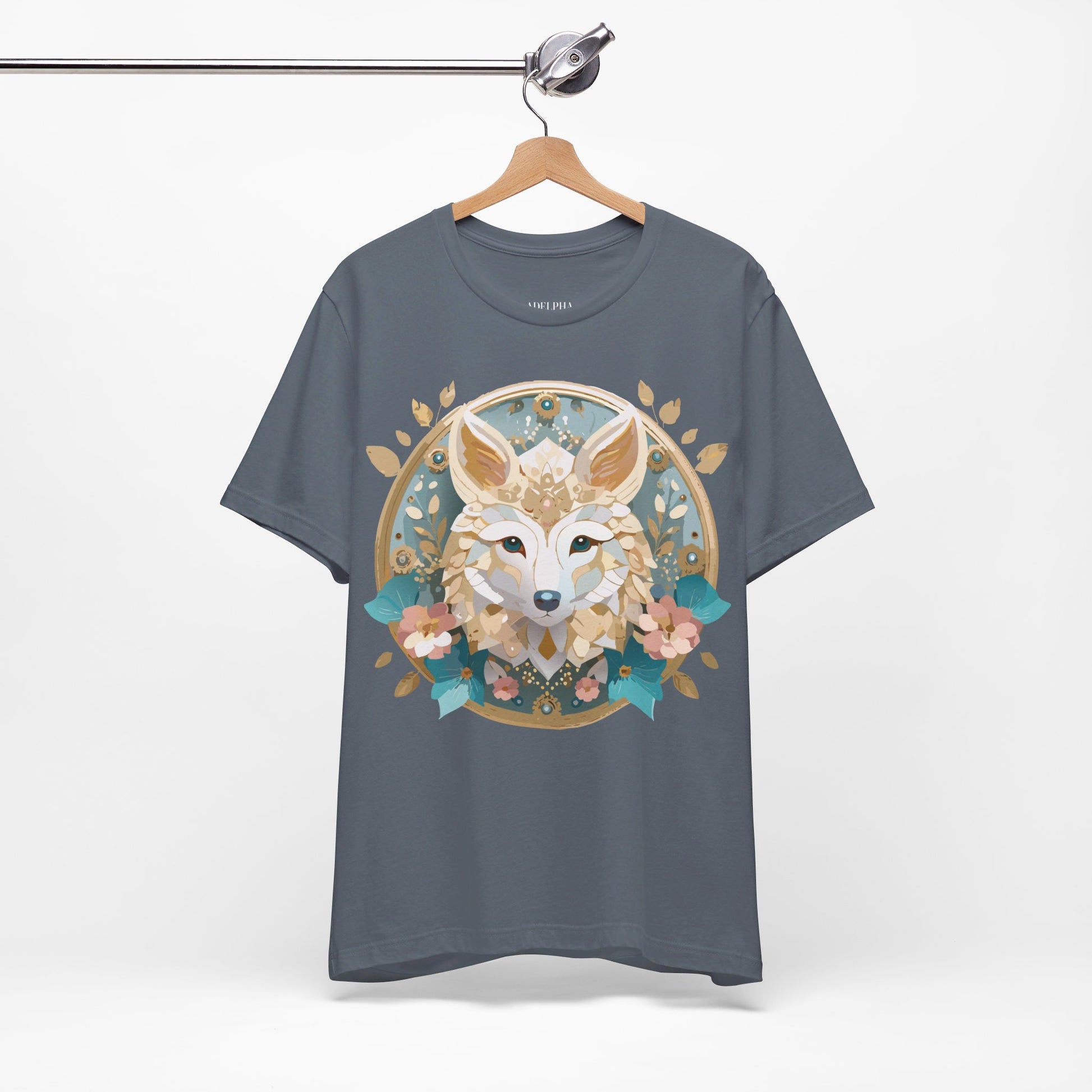 Natural Cotton Tee Shirt - Medallion Collection Printify