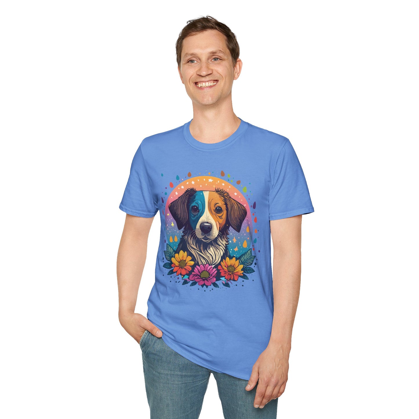 Dog Shirt, Shirt with Dog, Animal Tee, Shirt with Animals