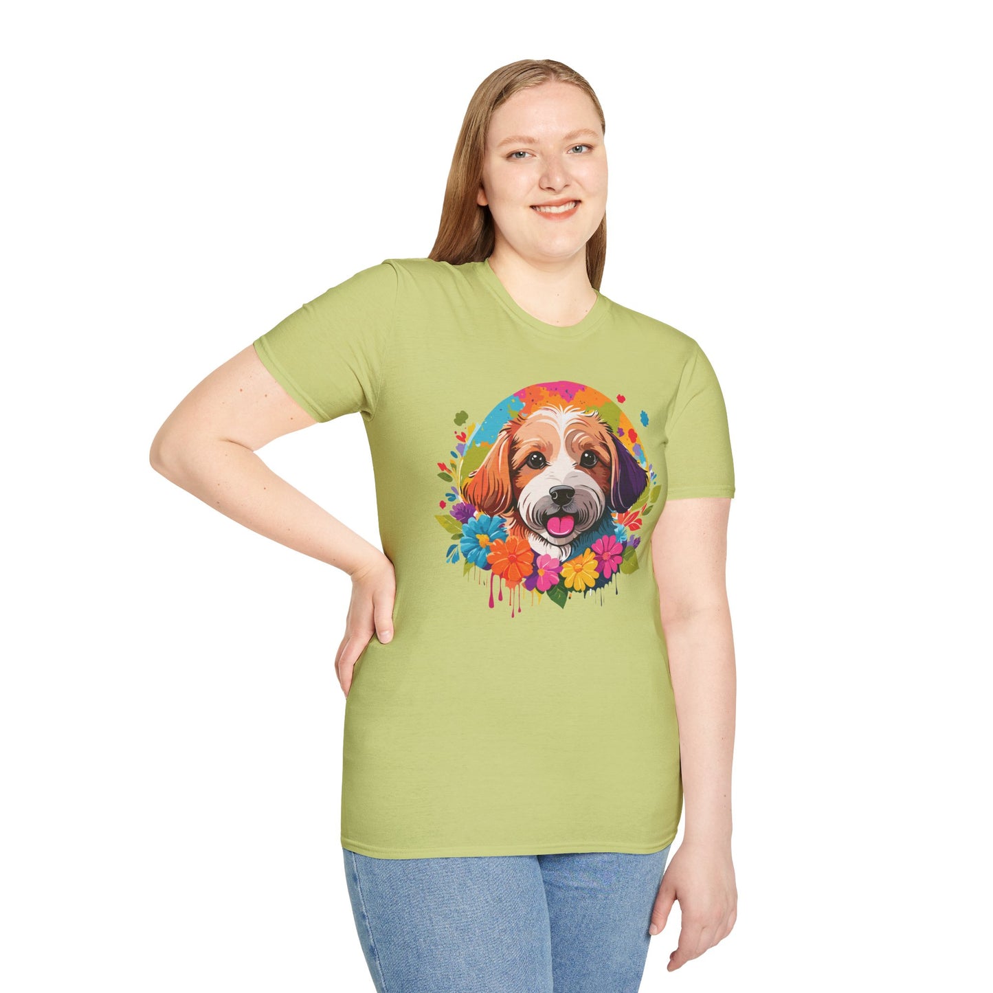 Dog Shirt, Shirt with Dog, Animal Tee, Shirt with Animals