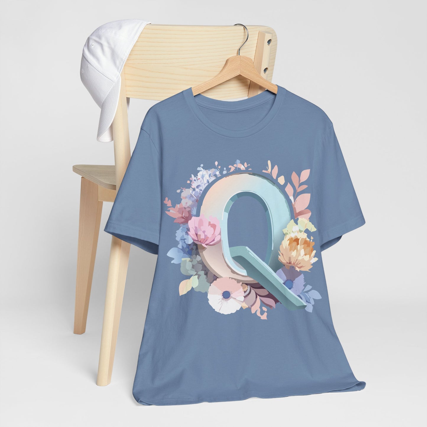 Letter Shirt, Letter Q Shirt - ADELPHA