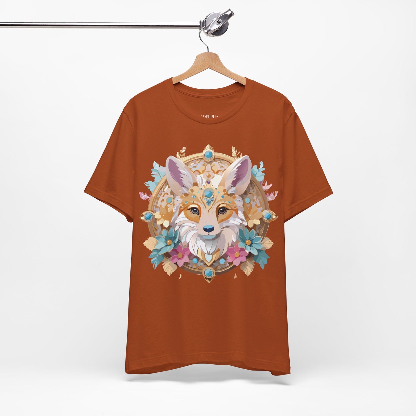 Natural Cotton Tee Shirt - Medallion Collection Printify