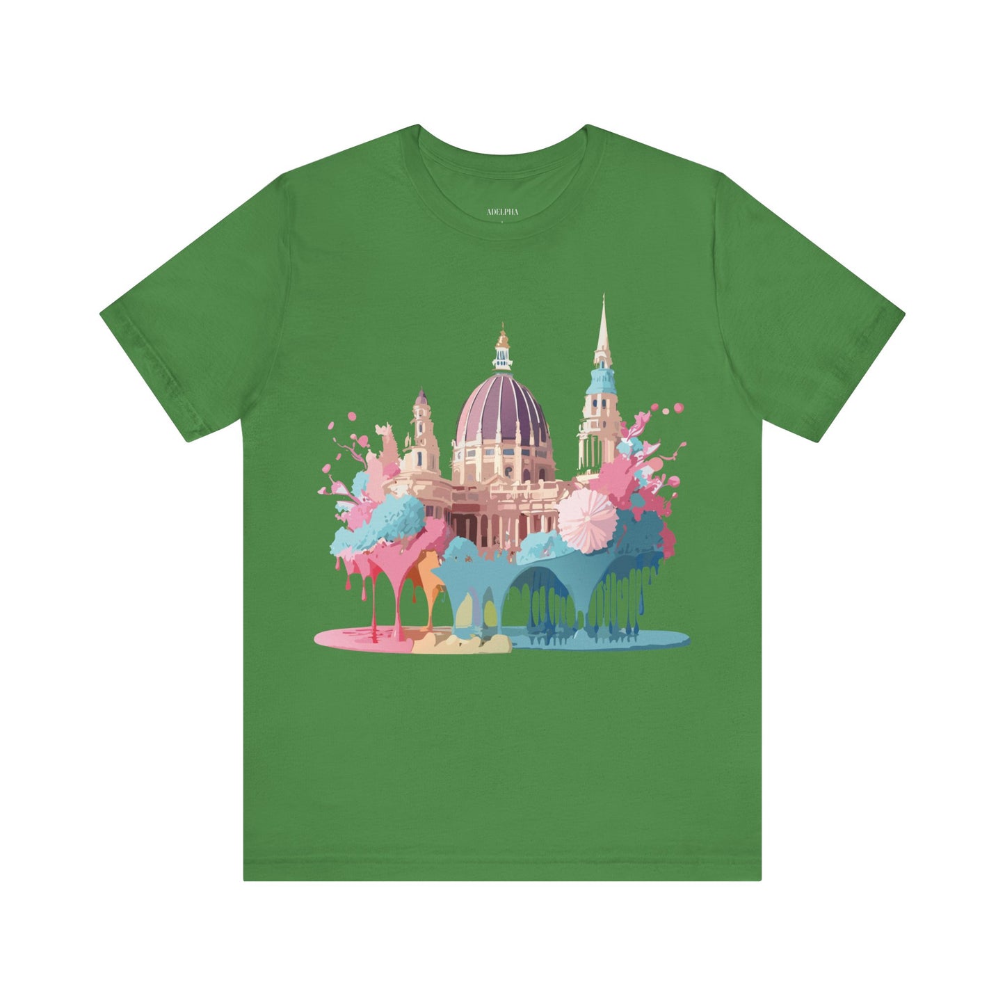 Natural Cotton Tee Shirt - Beautiful Places Collection - Vienna Printify