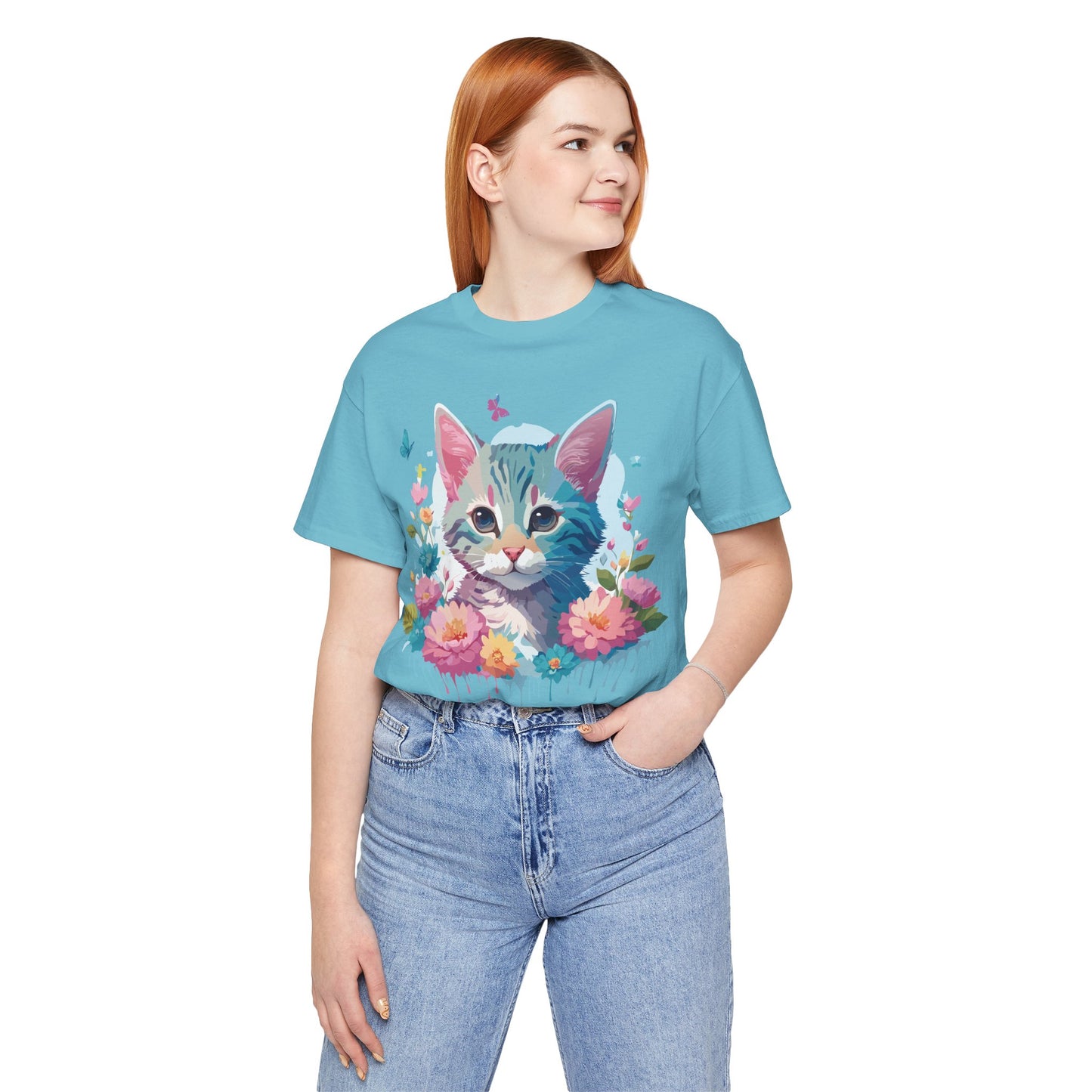 Cat Shirt, Shirt with Cat - ADELPHA