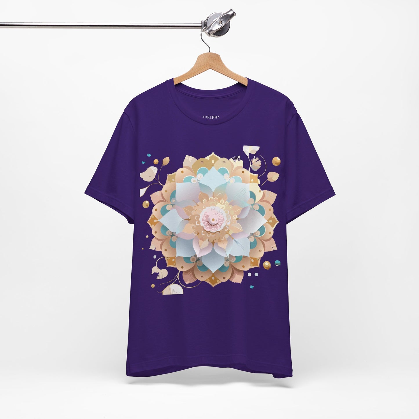 Natural Cotton Tee Shirt - Medallion Collection Printify