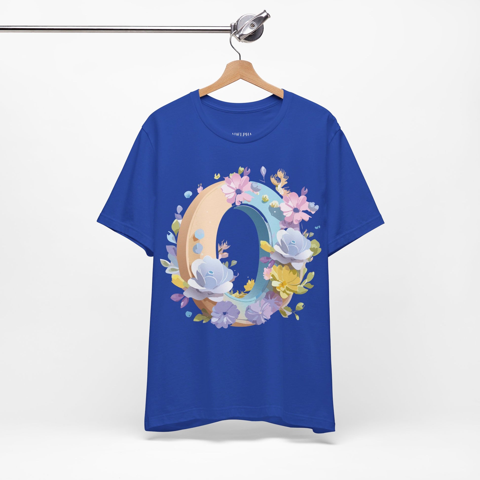 Natural Cotton Tee Shirt - Letters Collection - O Printify