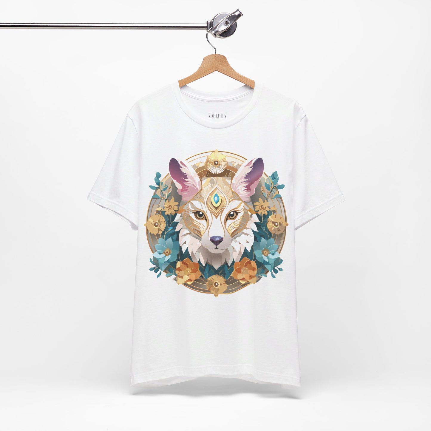 Natural Cotton Tee Shirt - Medallion Collection Printify
